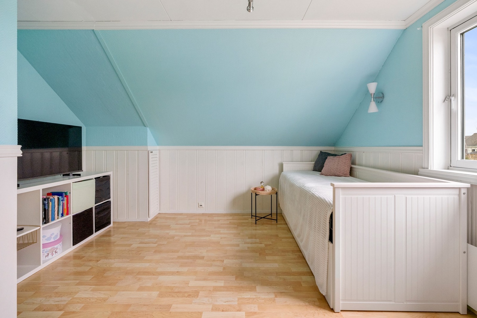 Rommene enkelt kan tilpasses ulike behov - enten det er barnerom, gjesterom eller hjemmekontor. Galleribilde