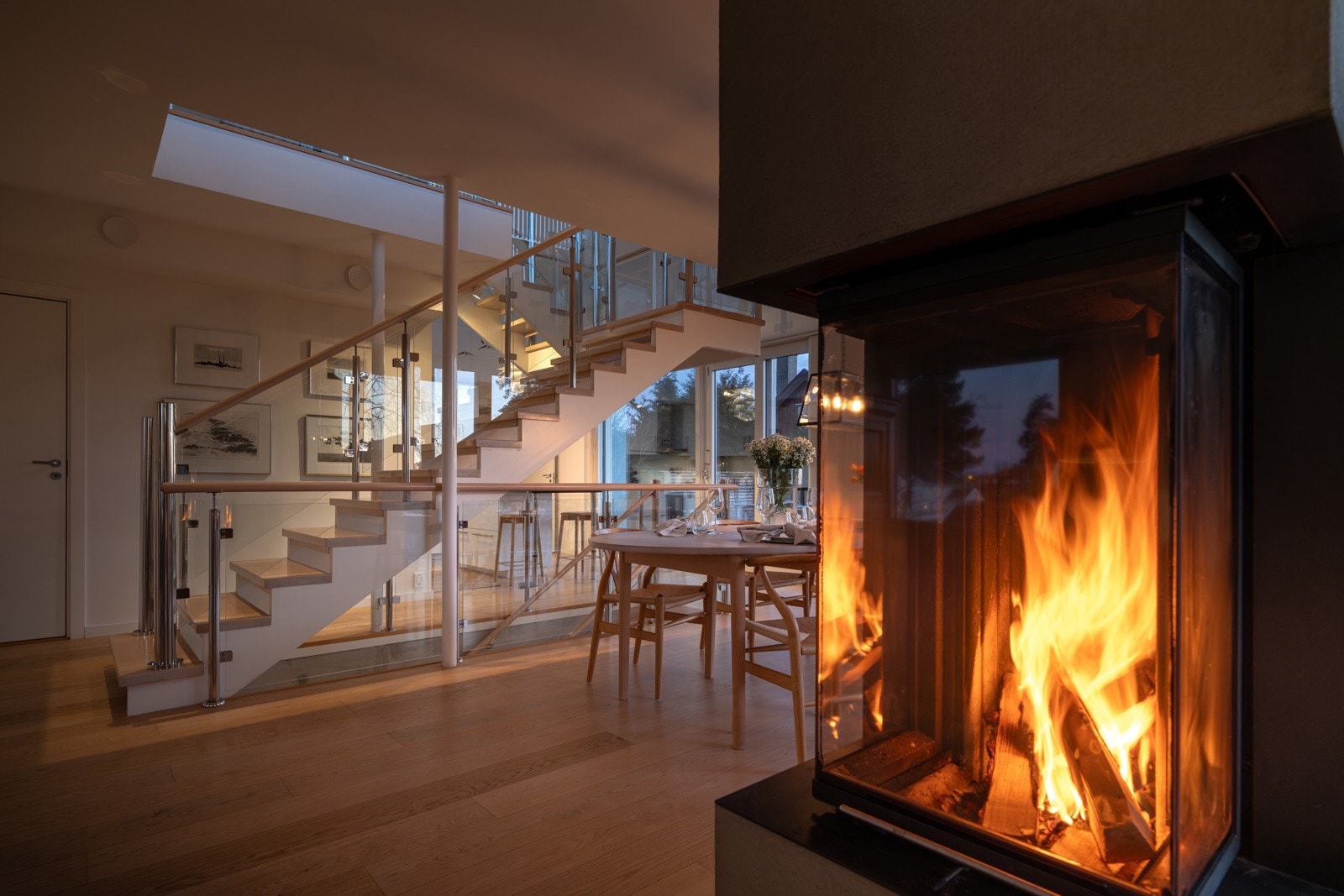 Kveldsstemning. Galleribilde