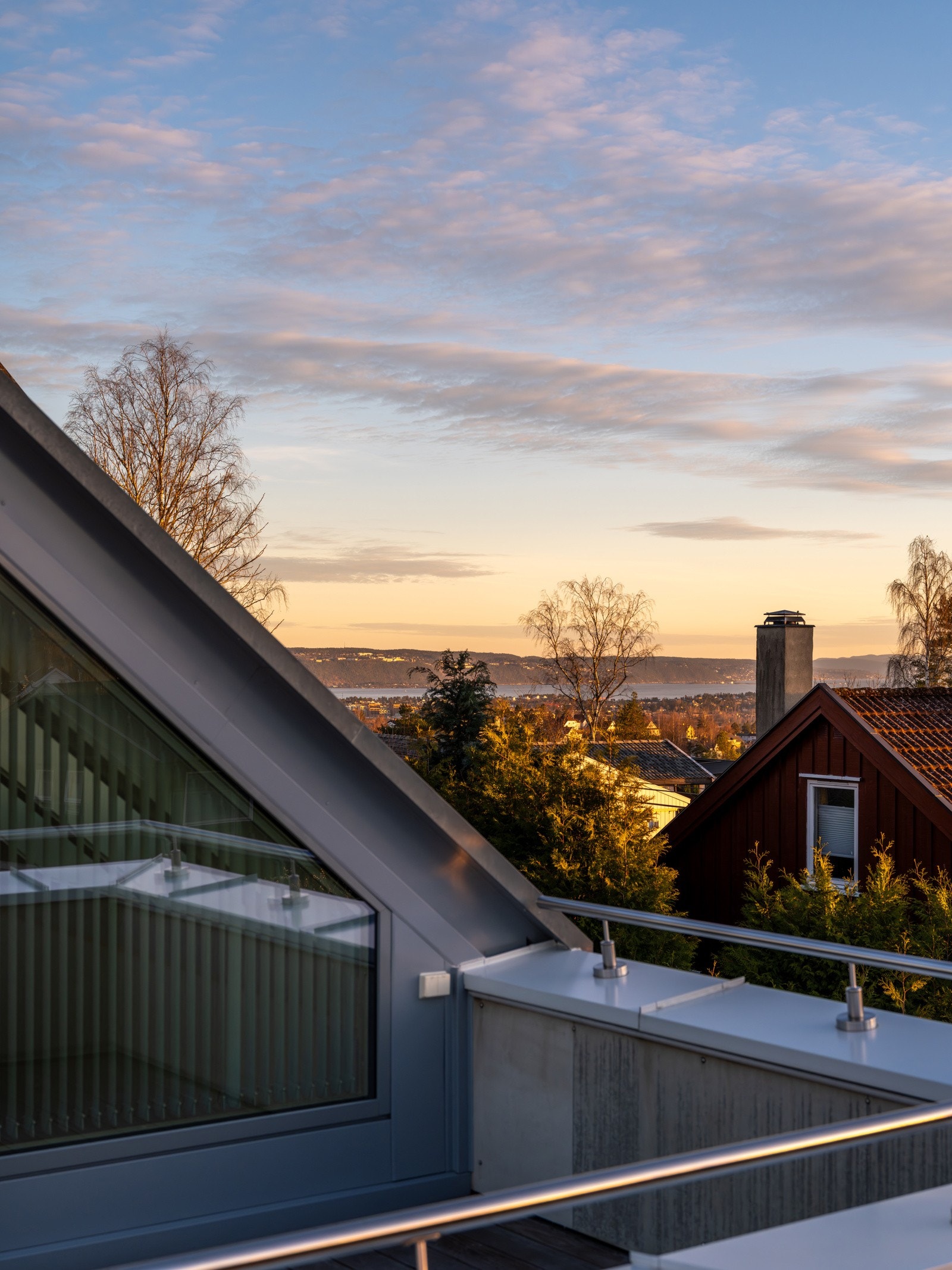 Takterrasse. Galleribilde