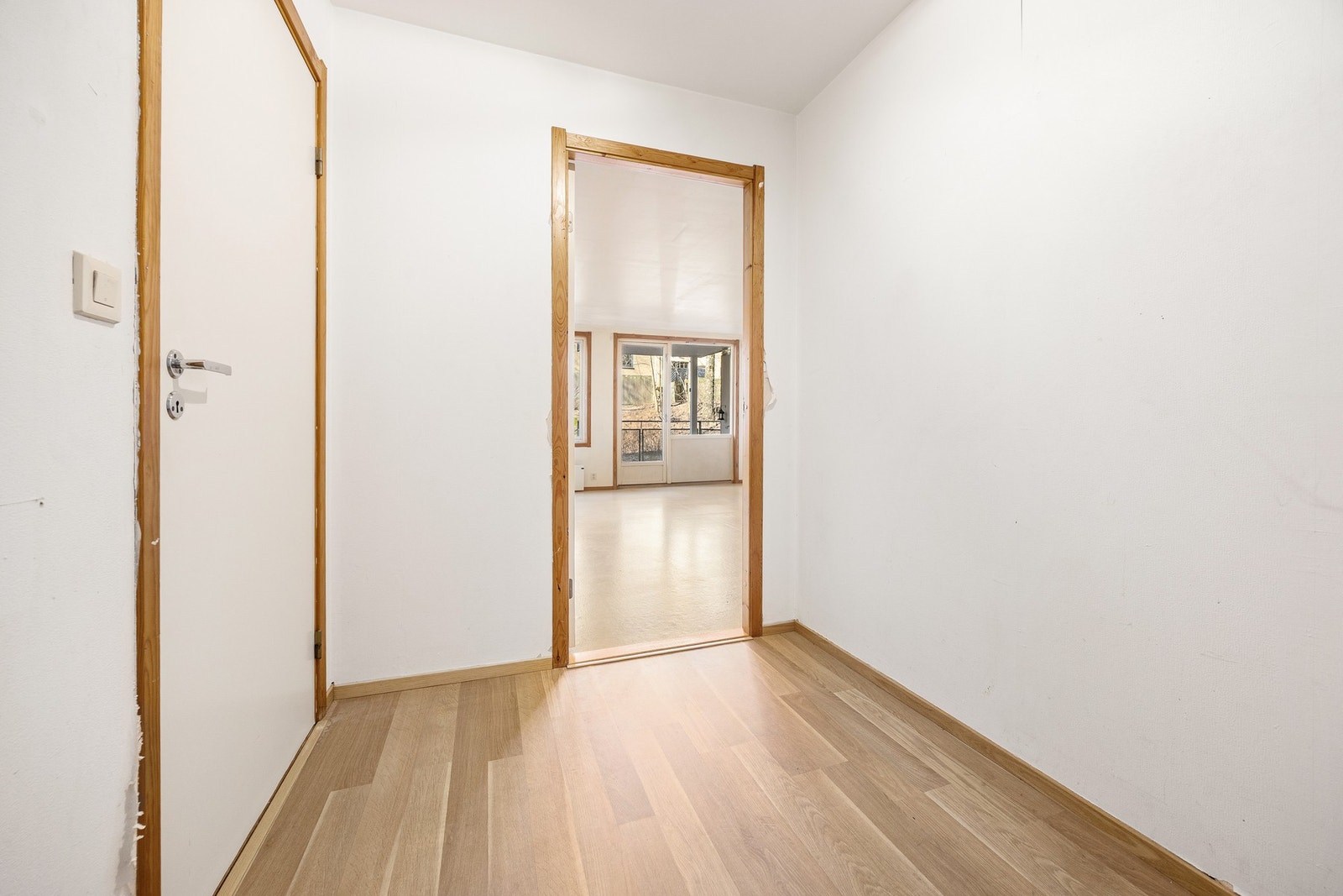 Entréen gir et godt førsteinntrykk når du kommer inn i boligen. Galleribilde