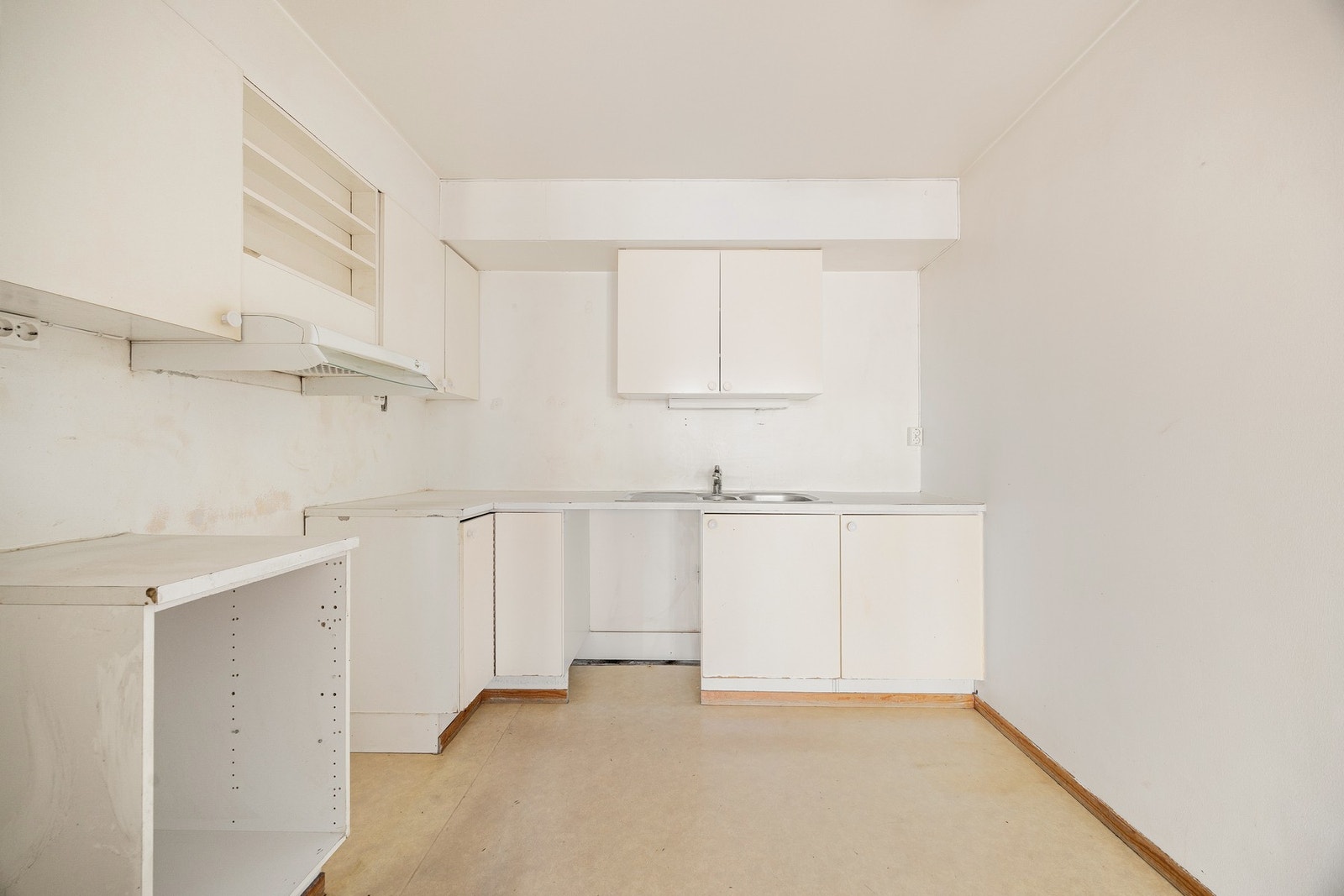 Mekanisk ventilasjon via bygningens sentralavtrekk. Galleribilde