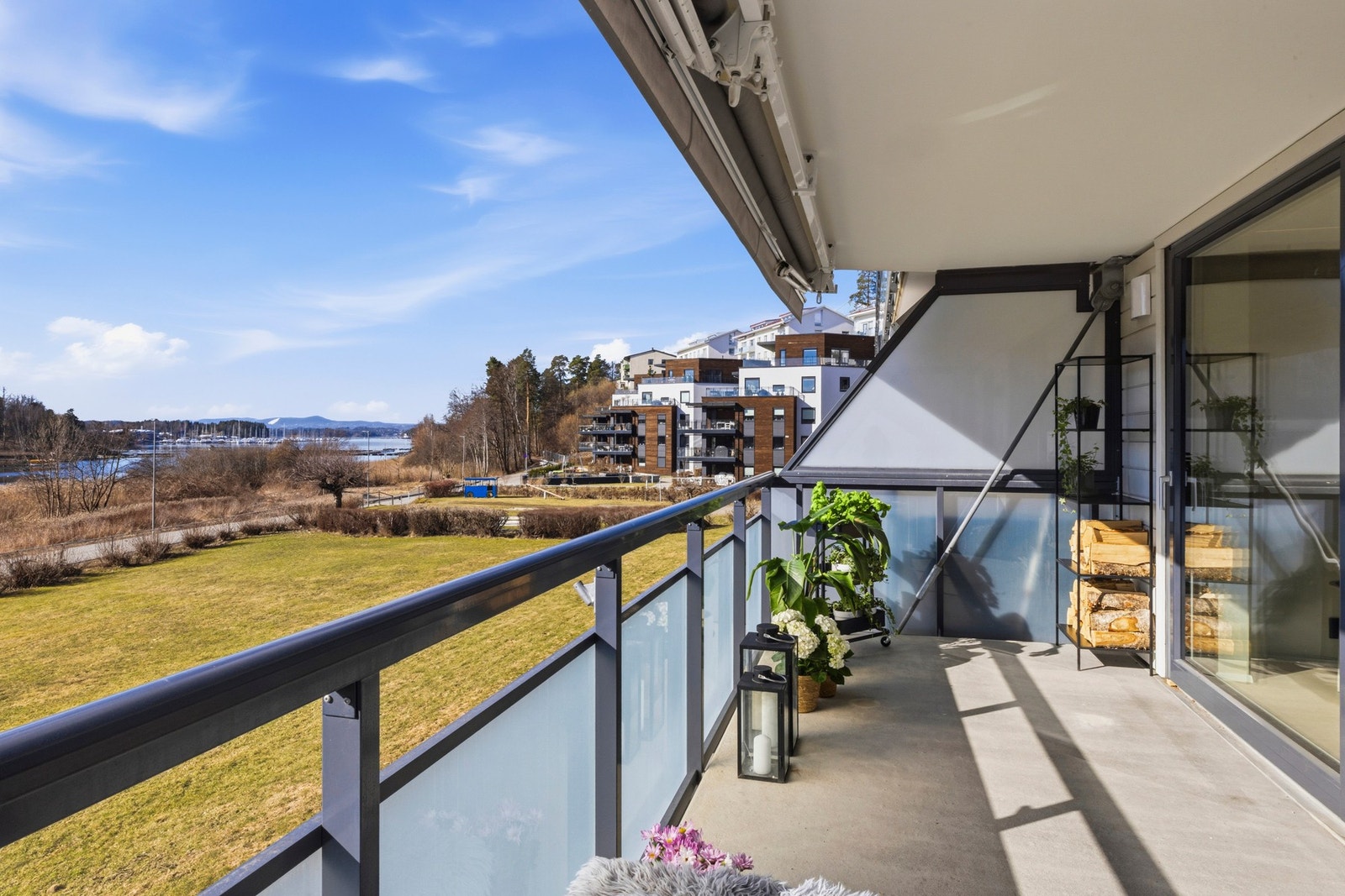 Stor og flott balkong på 14kvm! Galleribilde