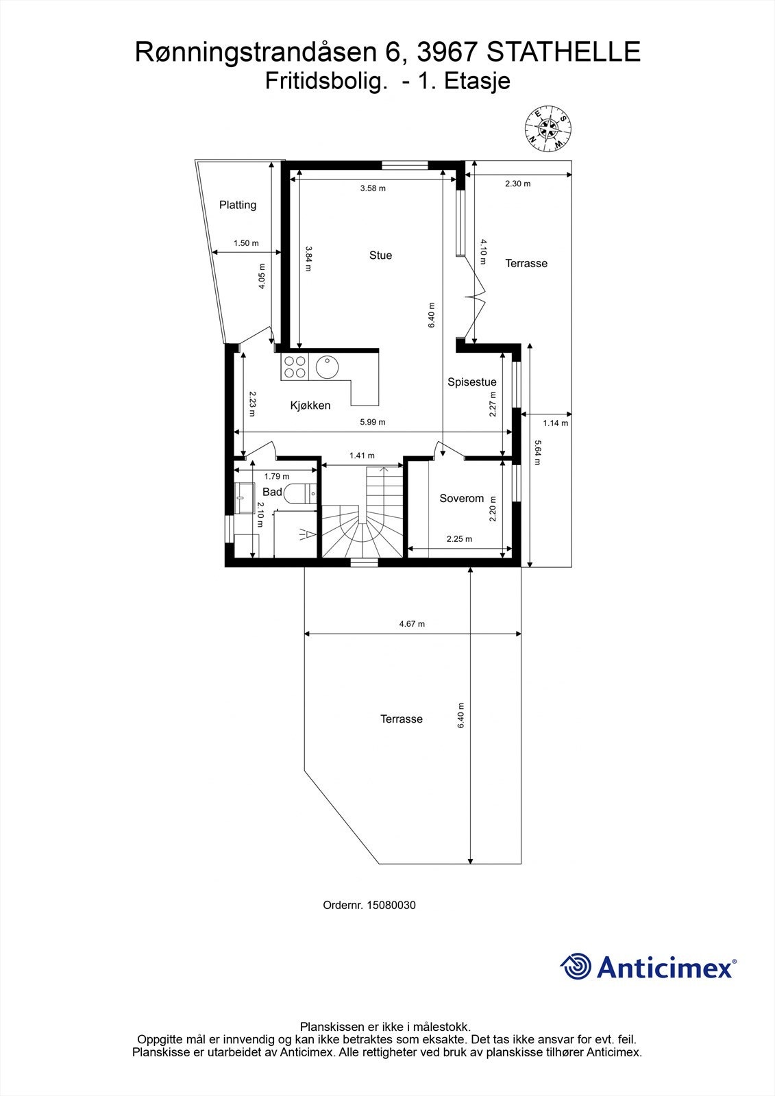 Plantegning - 1. etasje Galleribilde