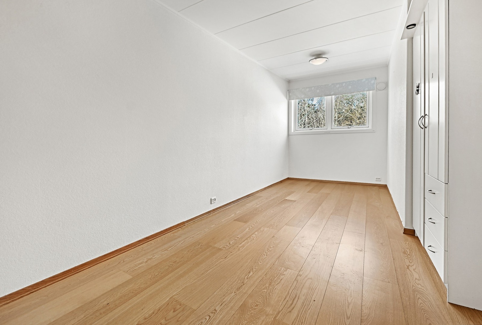 Leiligheten har tre soverom. Galleribilde