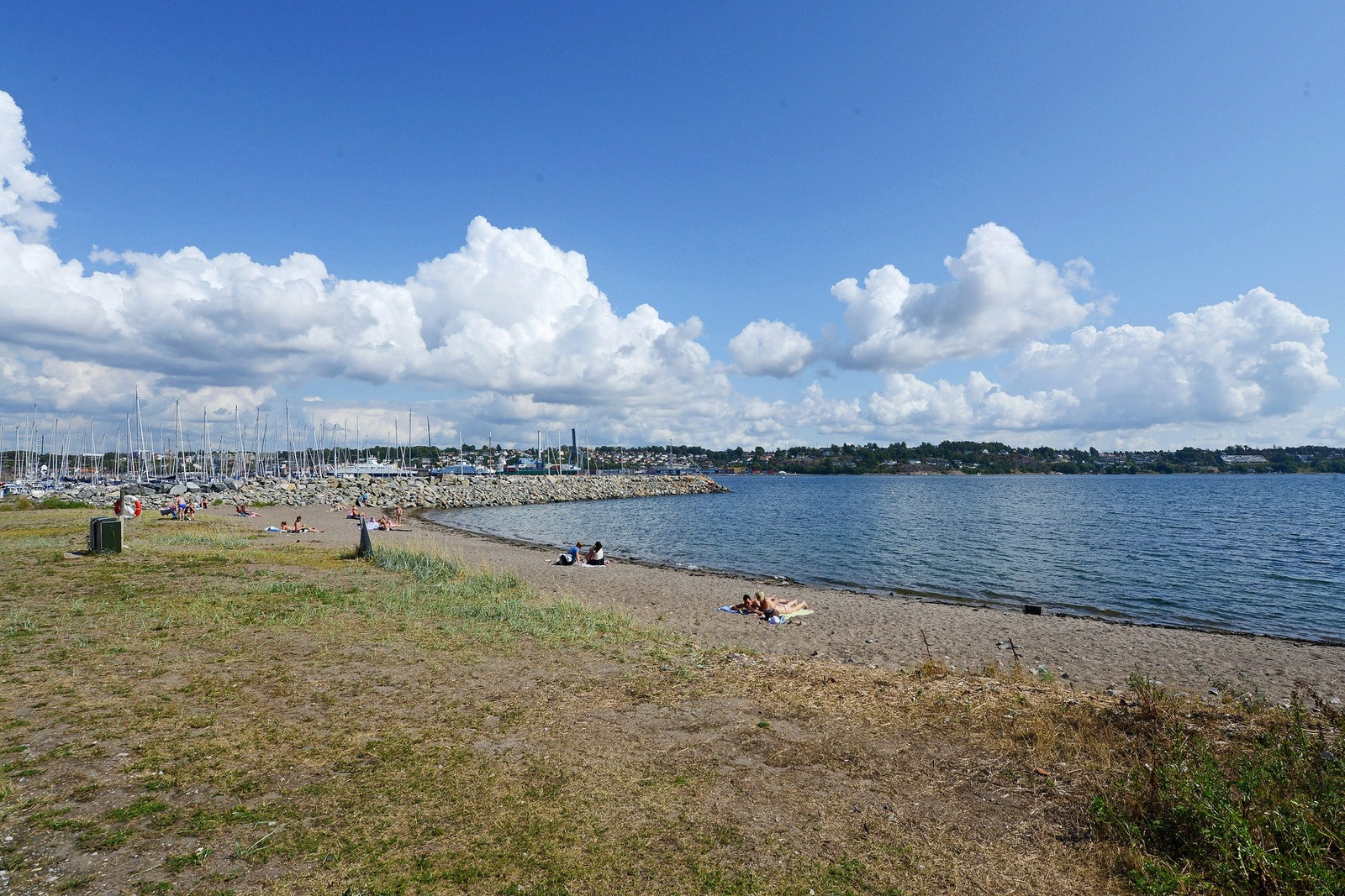 Det er gangavstand til flere flotte strender Galleribilde