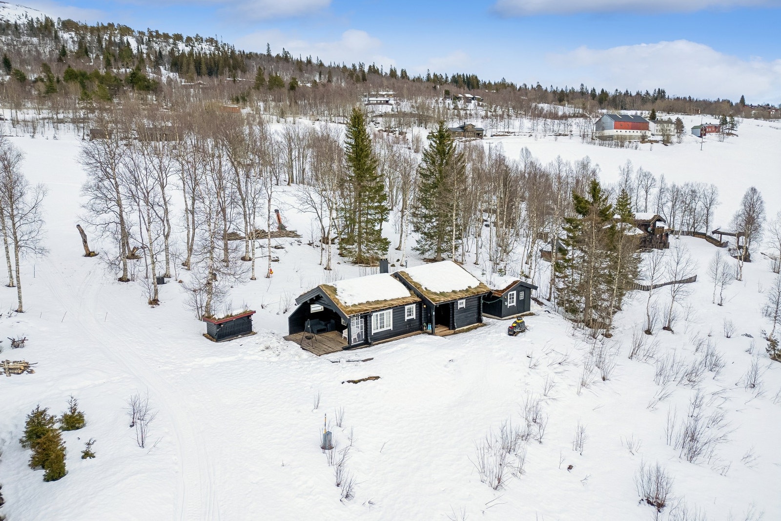 Dronefoto Galleribilde