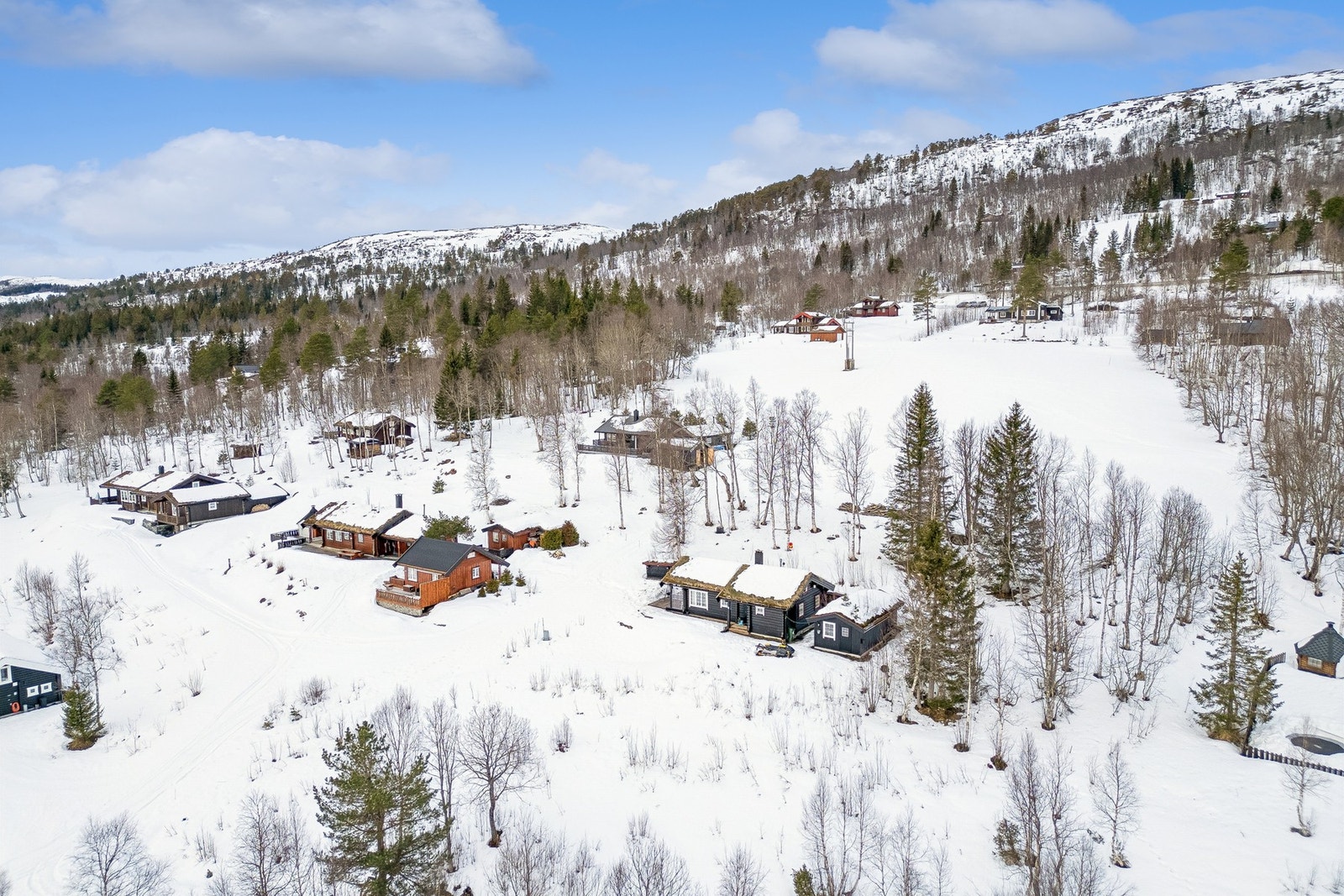 Dronefoto Galleribilde