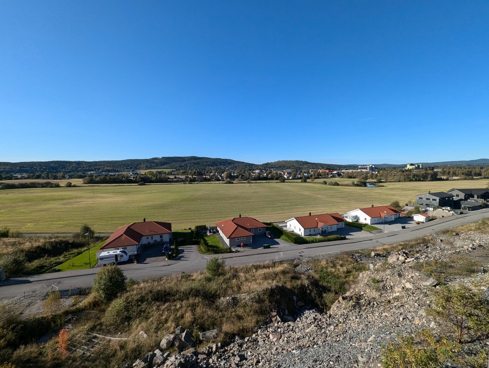 Utsikt utover Bjørkelangen Galleribilde