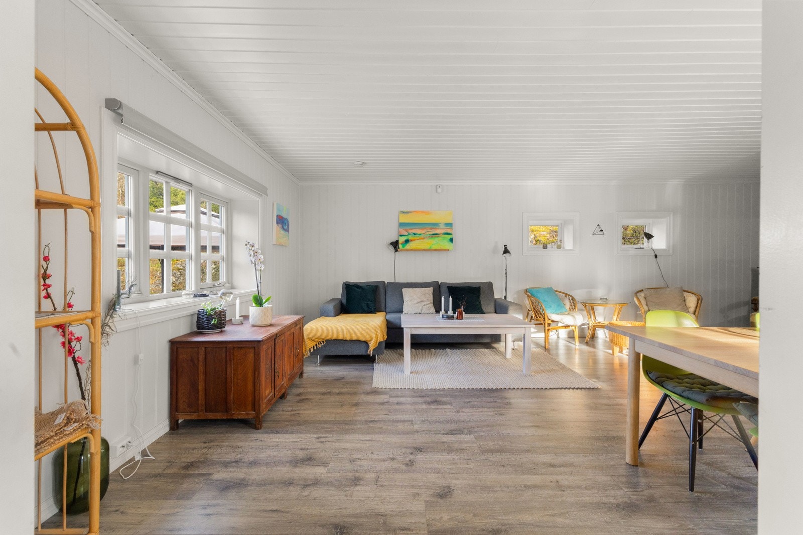 Stor stue som gjør det enkelt å møblere. Galleribilde