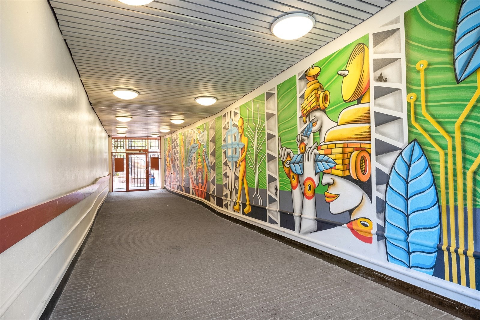 Inngang fra Smalgangen Galleribilde