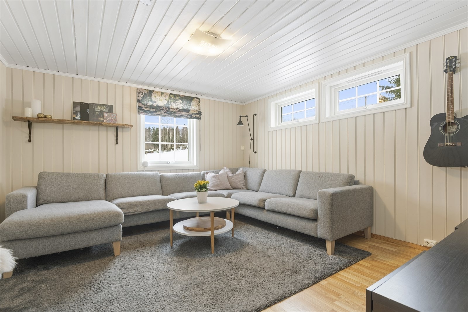 Boligen har tre soverom. Hovedsoverommet er i dag brukt som tv-stue. Galleribilde