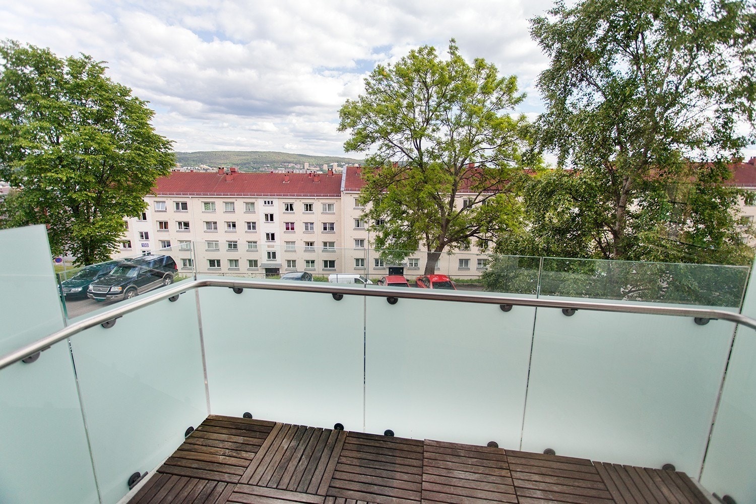 Balkong sommer Galleribilde