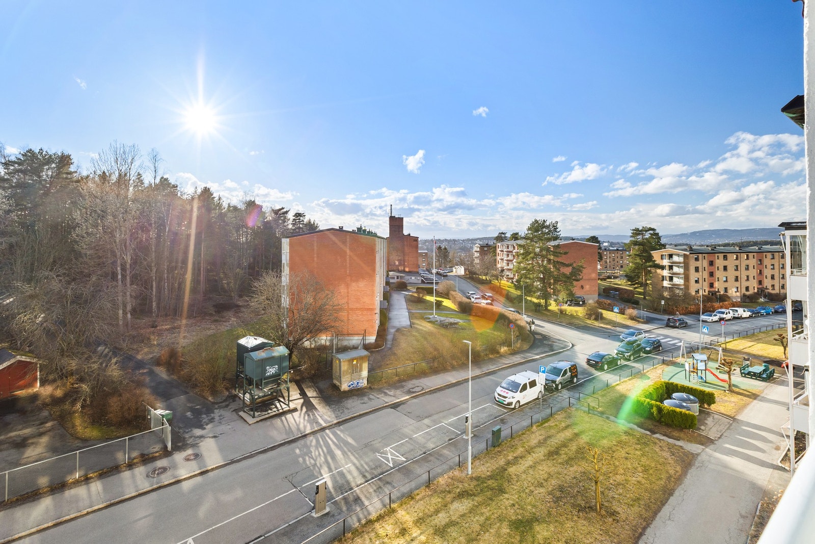 Flott utsikt Galleribilde