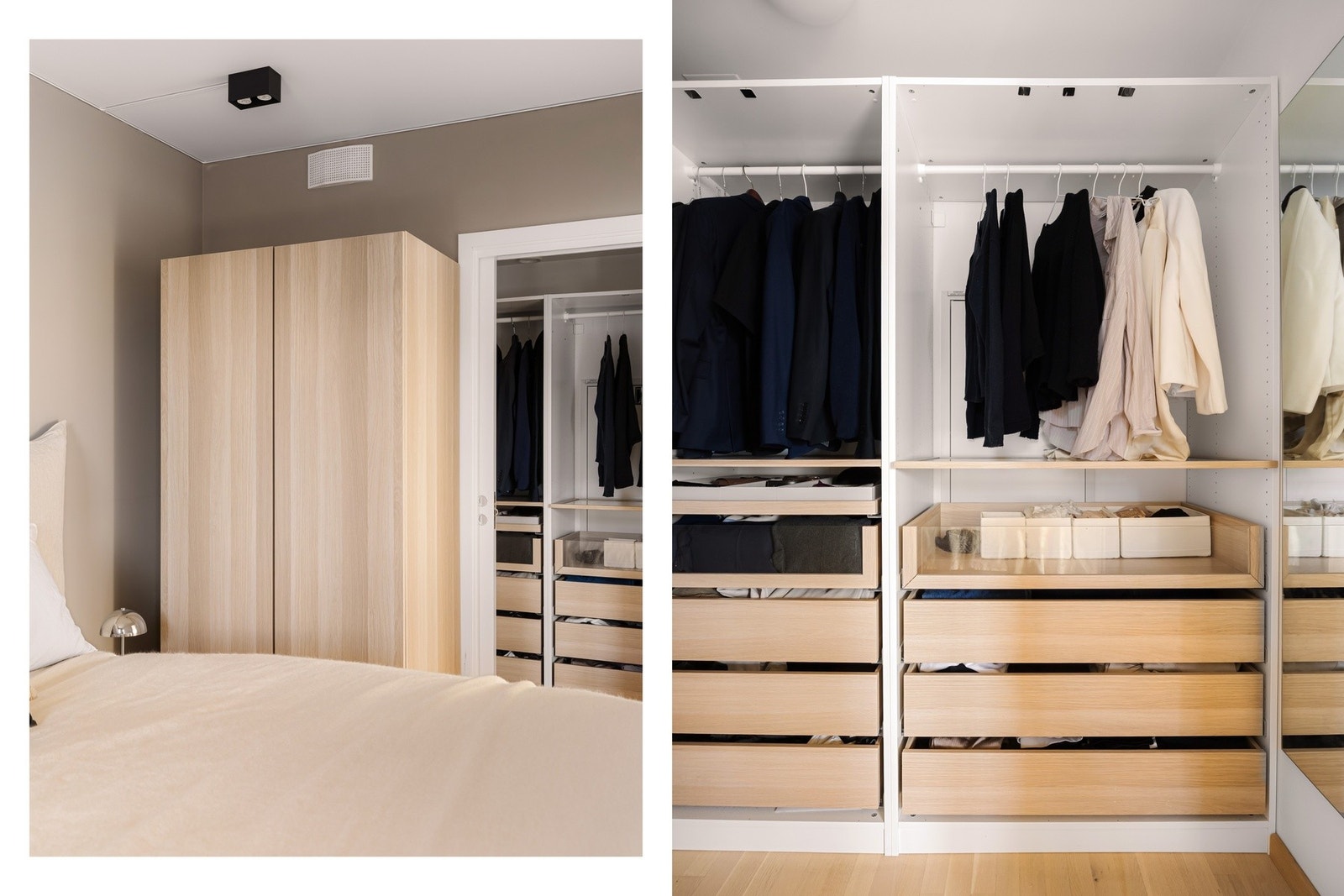 - Godt med oppbevaringsplass i walk-in-garderobe - Galleribilde