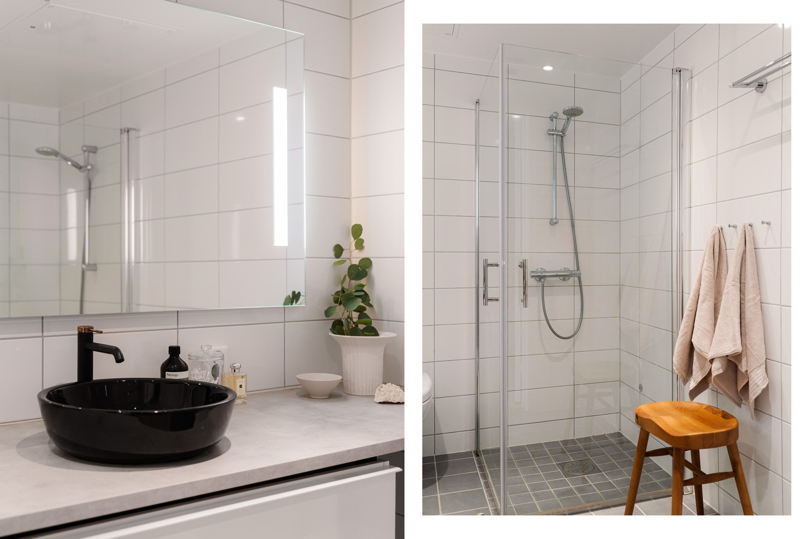 - Badet har balansert ventilasjon - Galleribilde