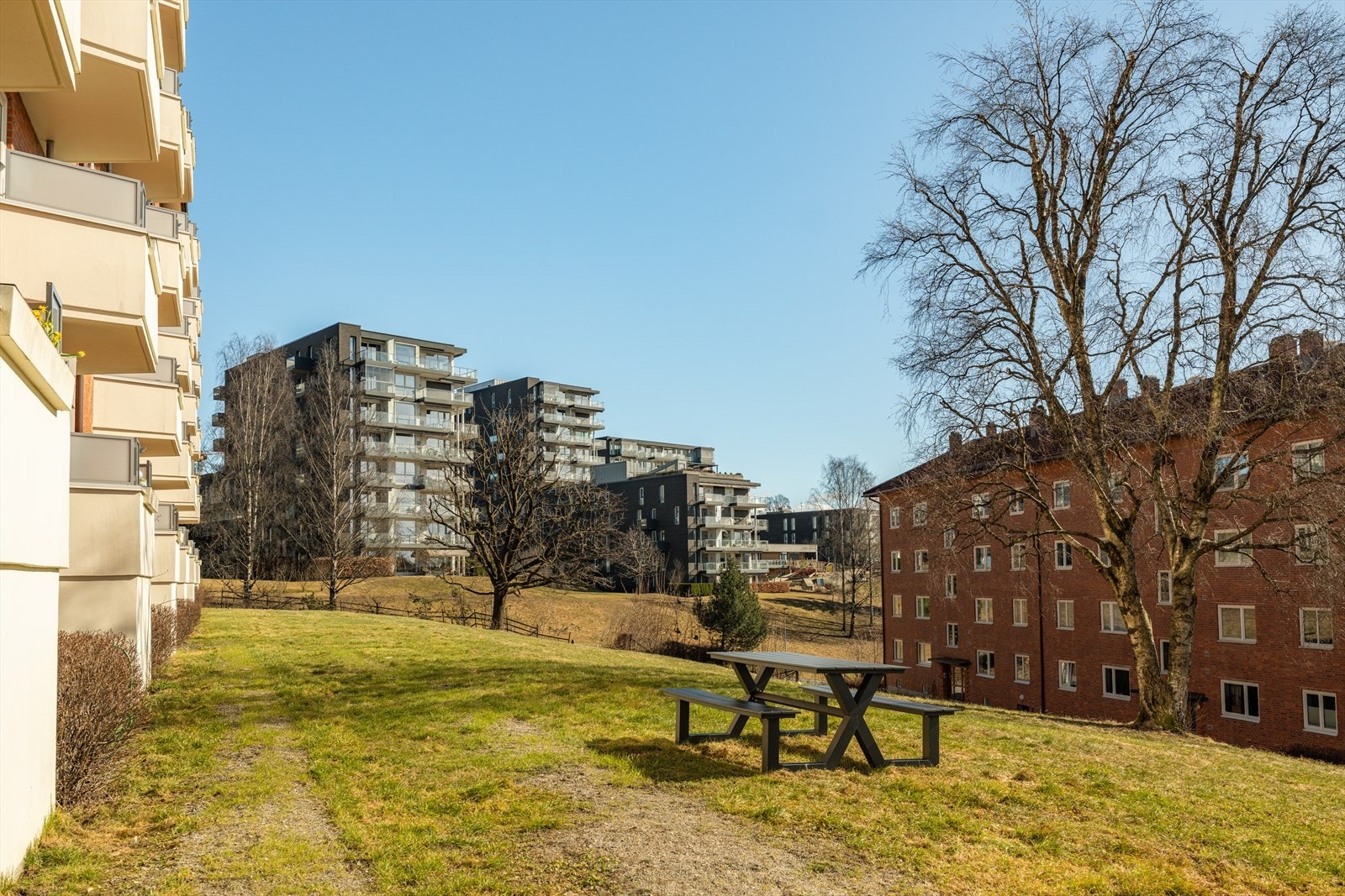 Koselige fellesområder med sittegrupper. Galleribilde