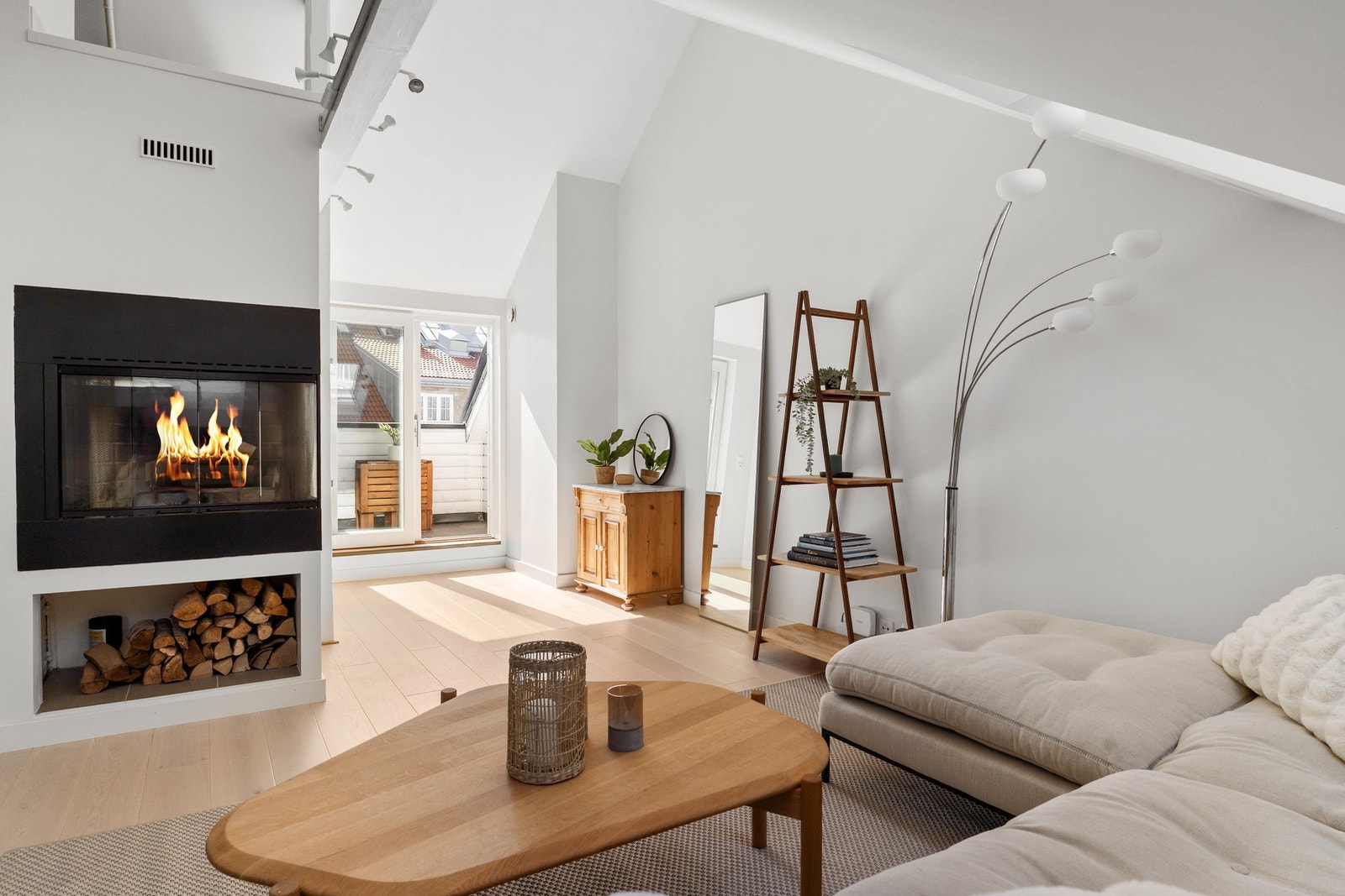 Det er ikke vanskelig å se for seg det gode livet her på toppen av Frogner. Galleribilde