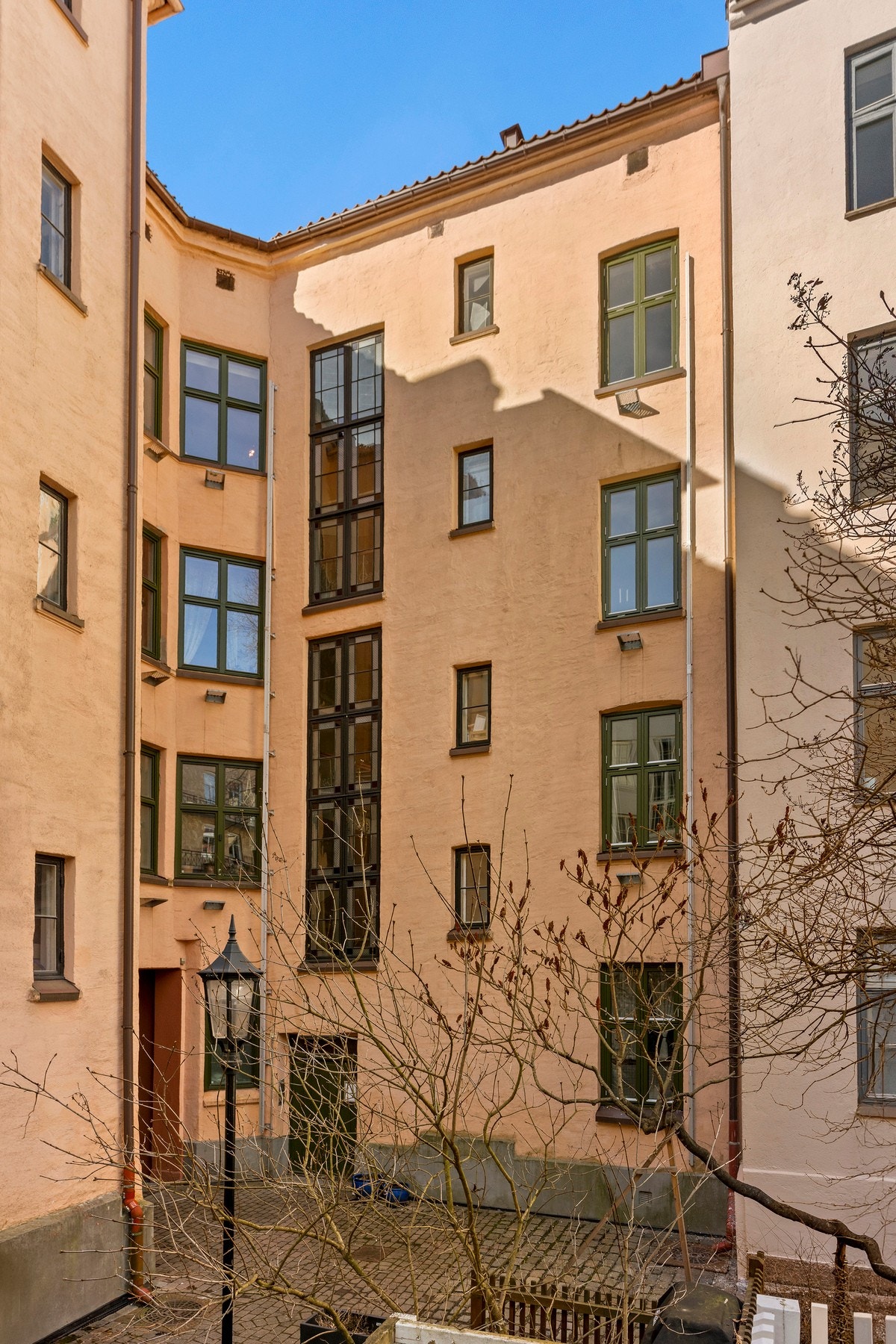 Fasade fra bakgård. Galleribilde