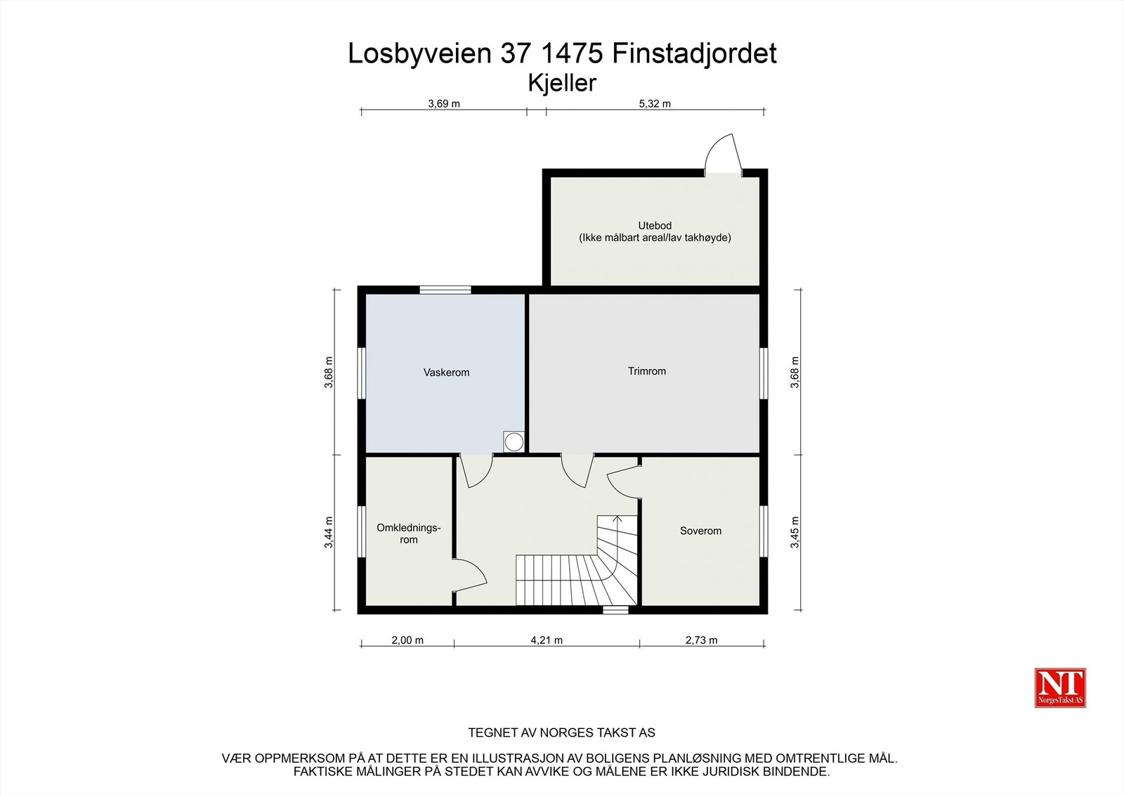 Losbyveien 37 1475 Finstadjordet - 2D - Kjeller - Letterhead.jpg Galleribilde