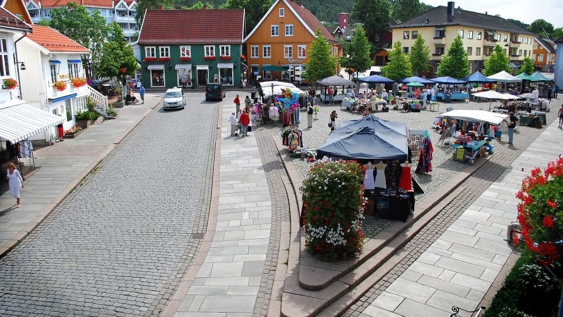 Nærmiljøet: Drøbak Torg
Foto: Frogn Kommune Galleribilde