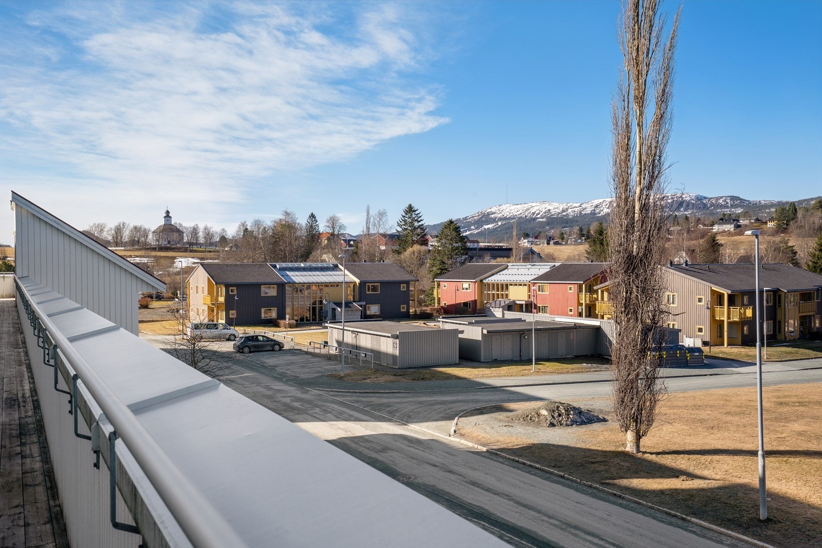 Utsikt fra fellesterasse Galleribilde