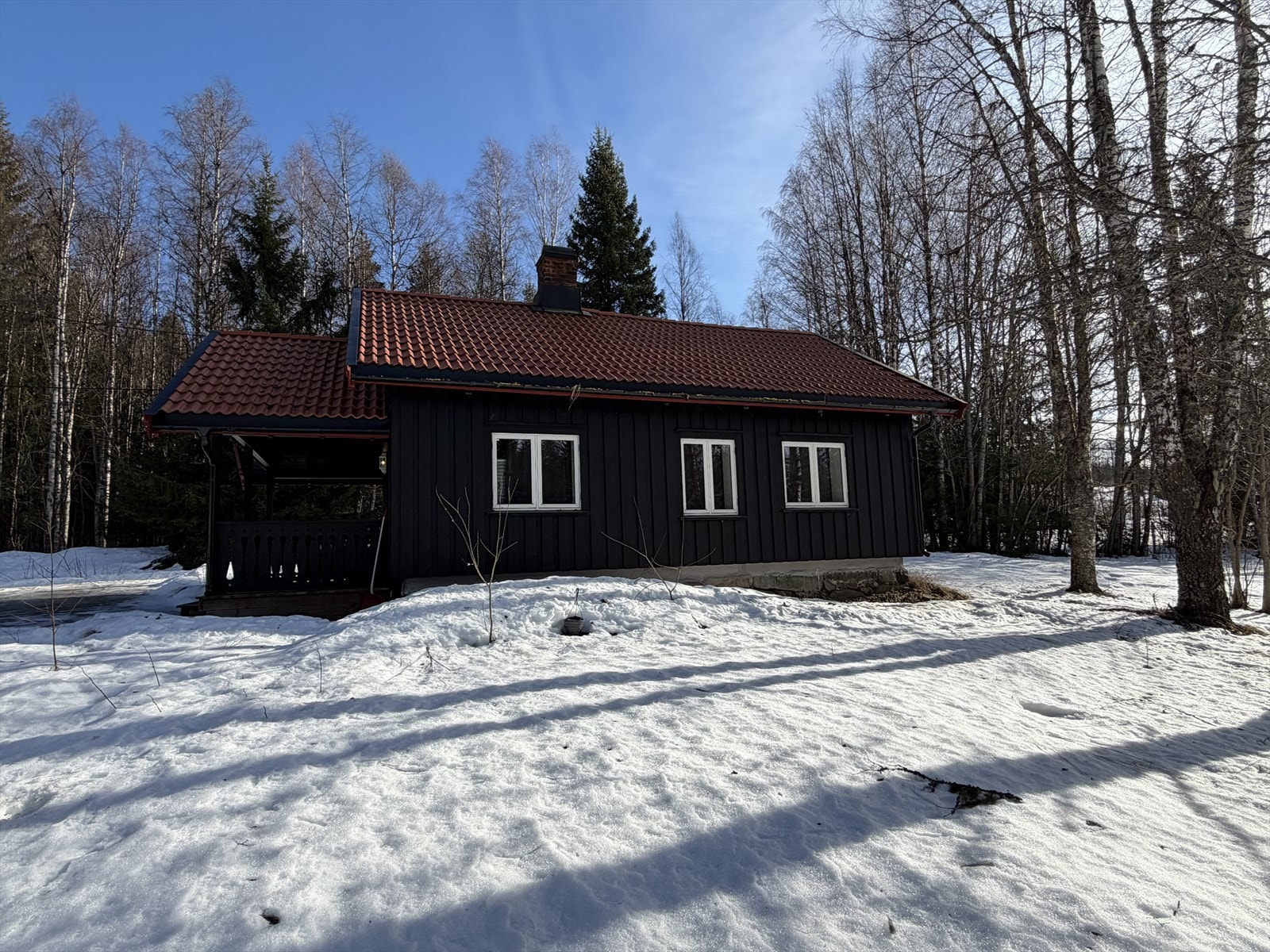 Husmannsplassen ligger fint til i landlige og naturskjønne omgivelser. Galleribilde