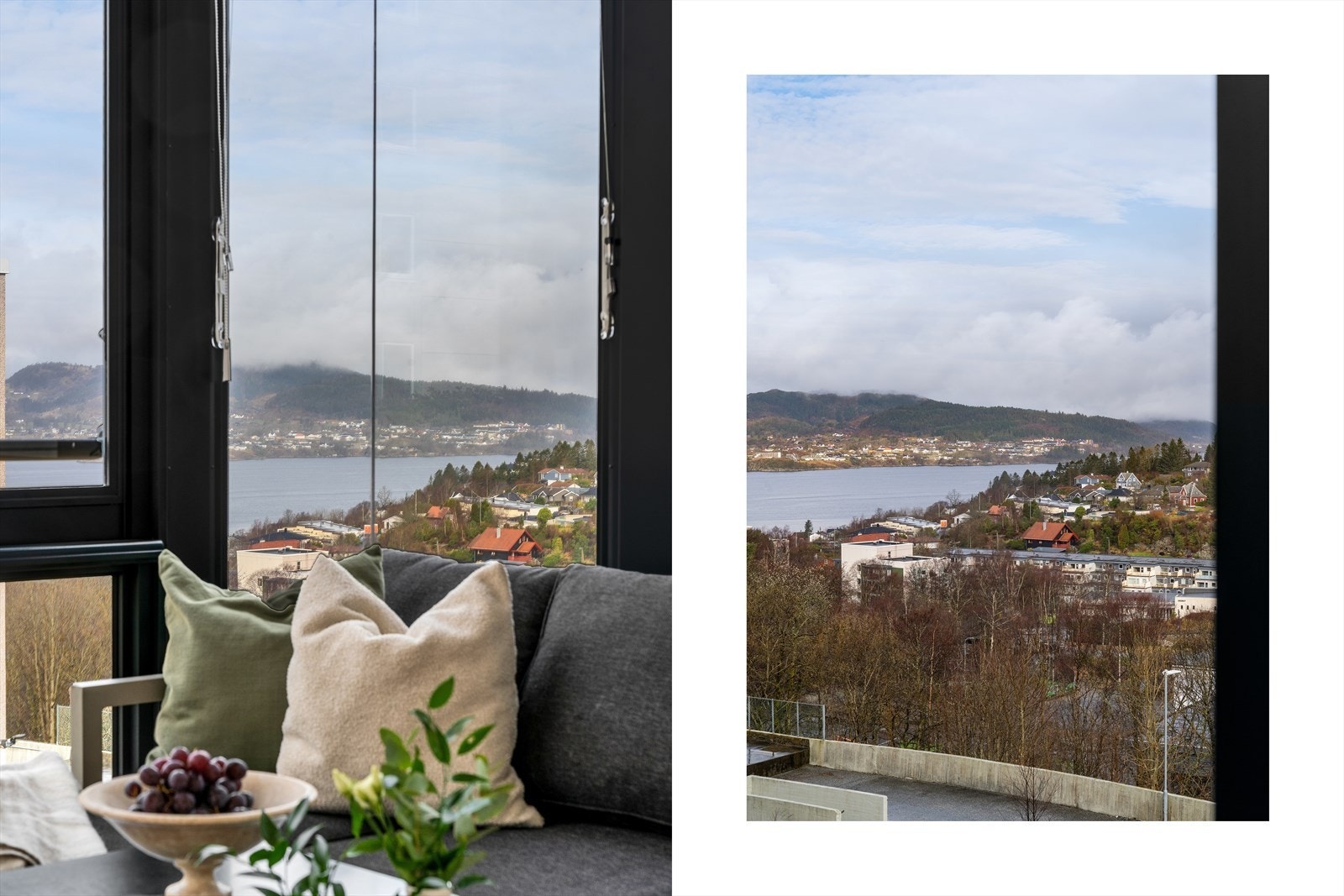 - Herfra har du også nydelig utsikt mot sjø og nærområdet - Galleribilde