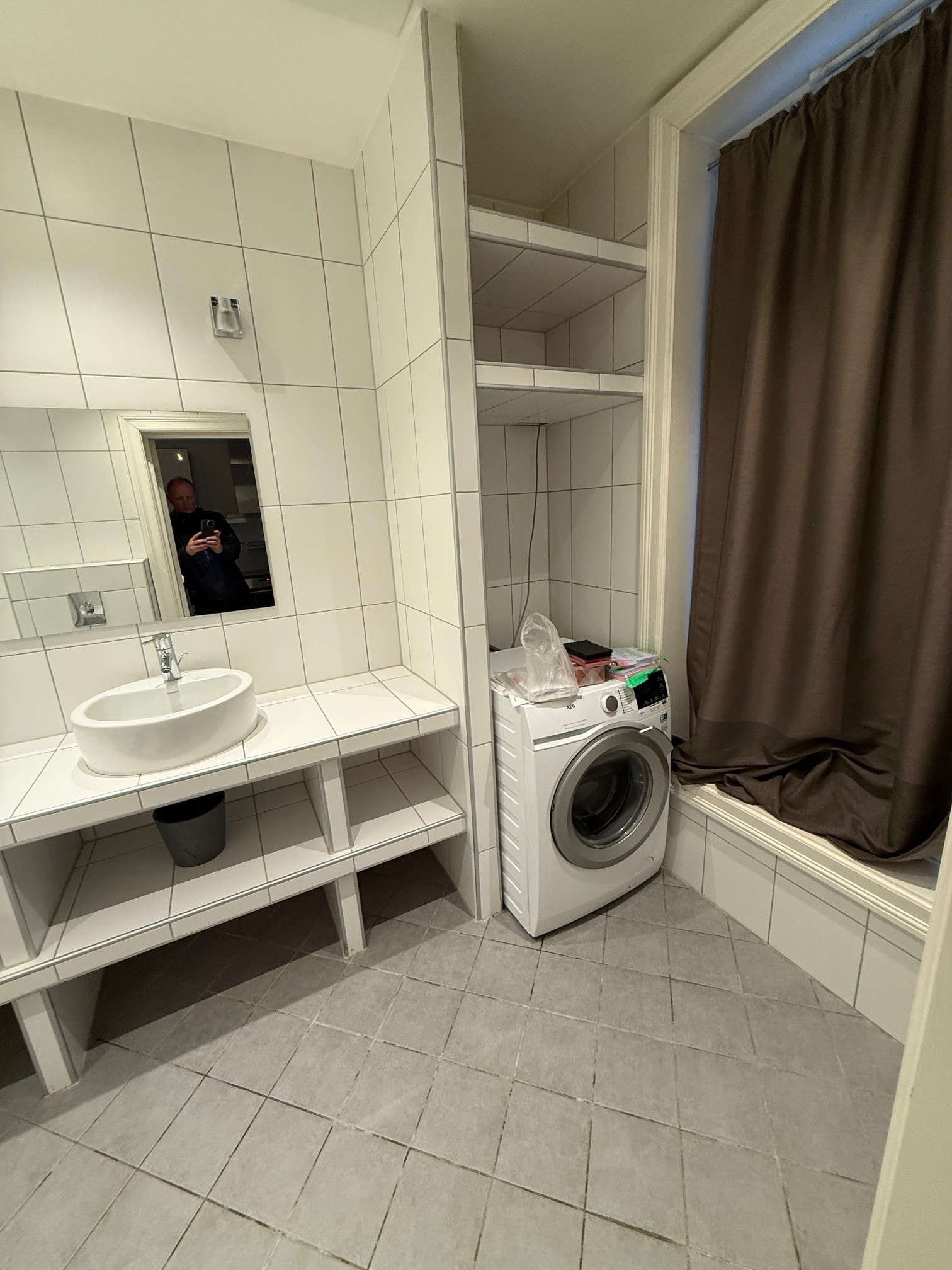 Plass for vaskemaskin Galleribilde