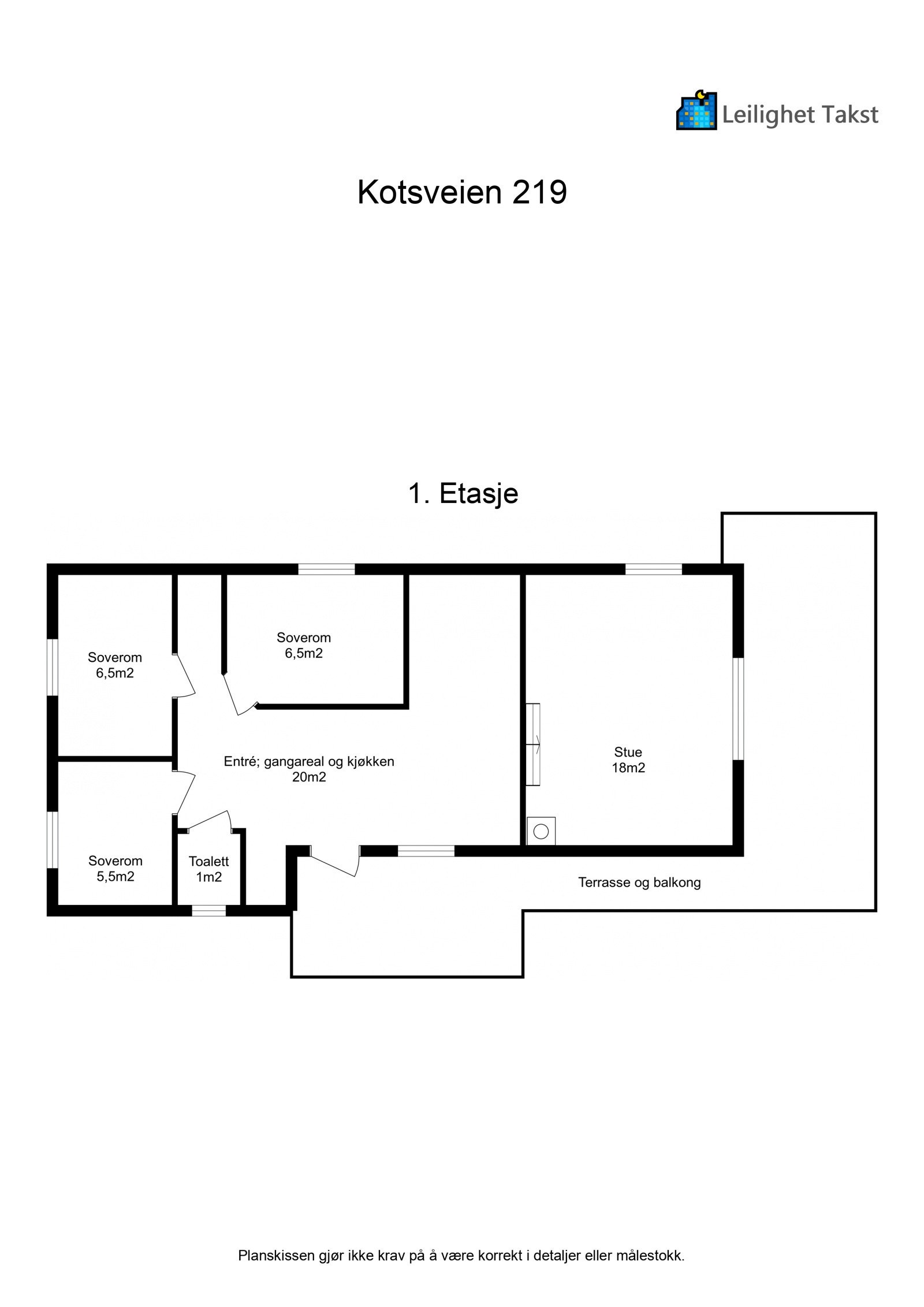 Planskisse Galleribilde