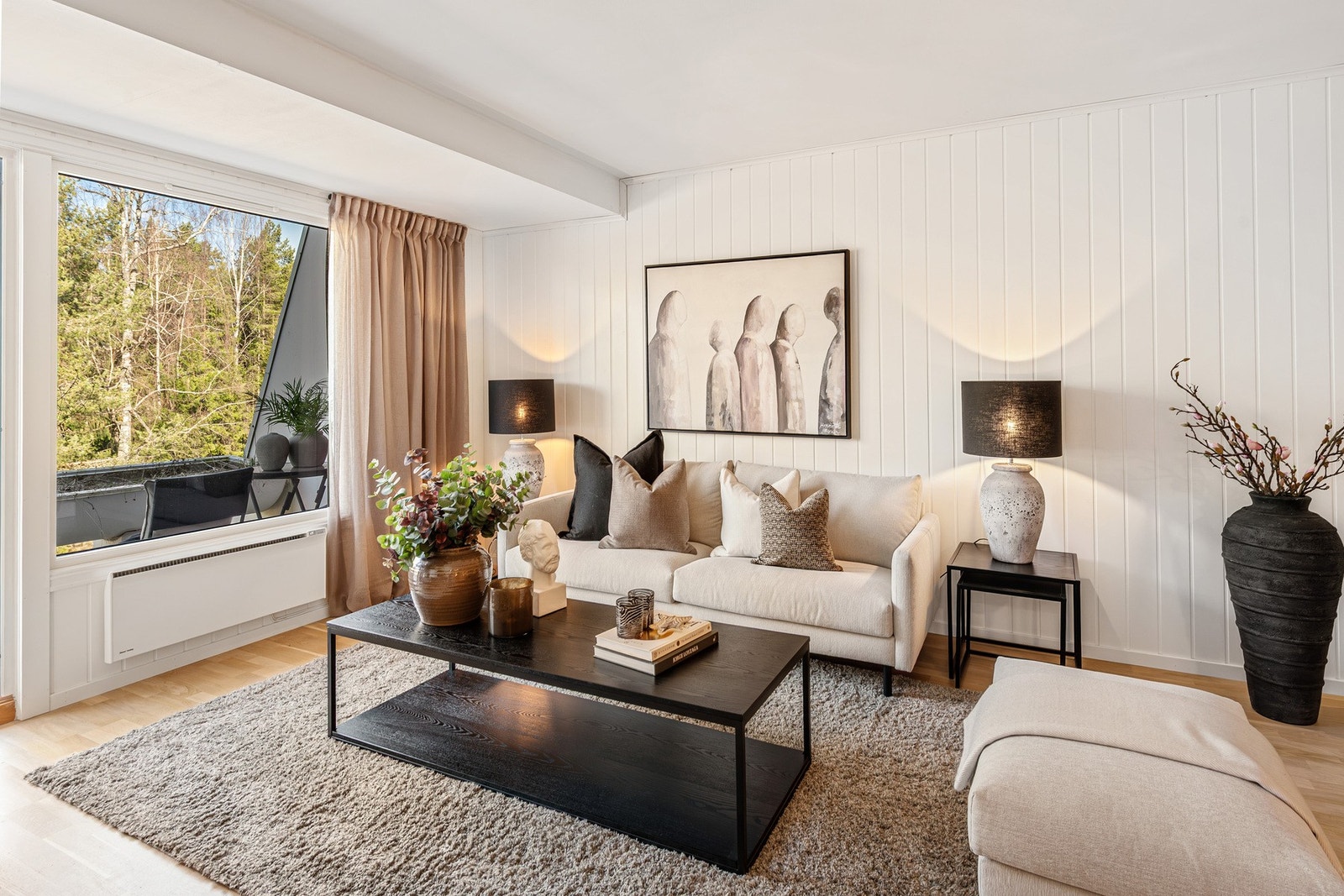 Møbleringsvennlig stue Galleribilde