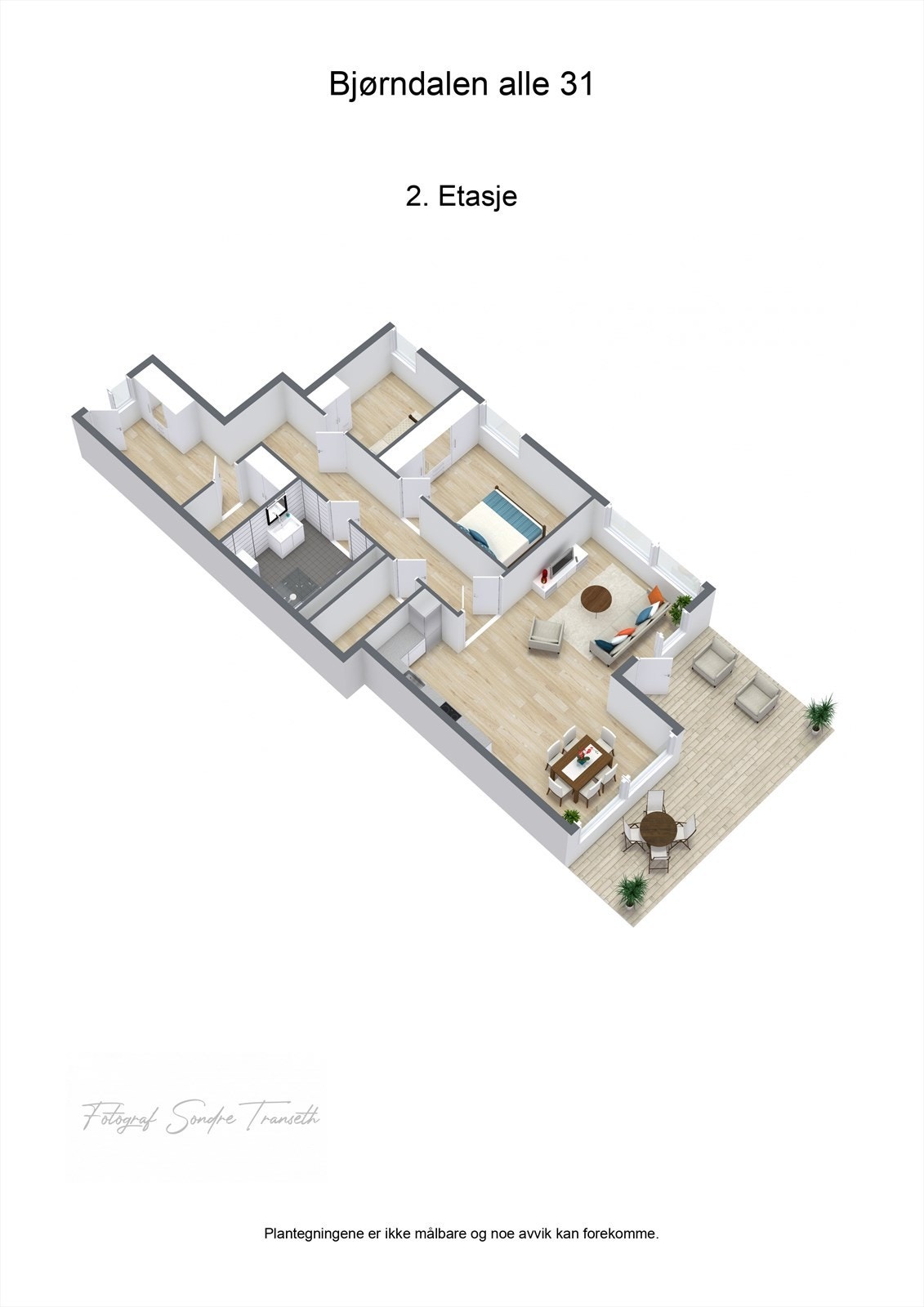 Planskisse 3D. Galleribilde