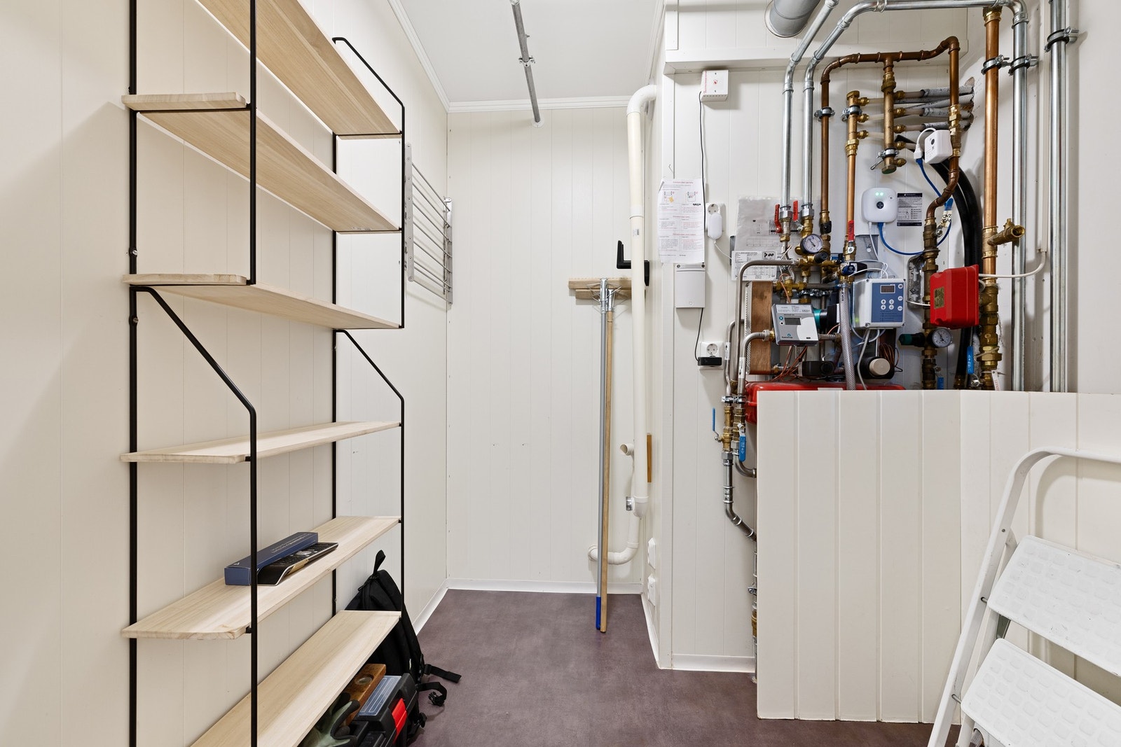 Teknisk rom med bod Galleribilde