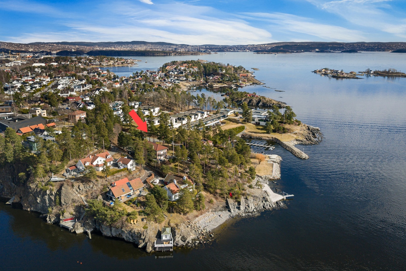 Dronefoto. Galleribilde