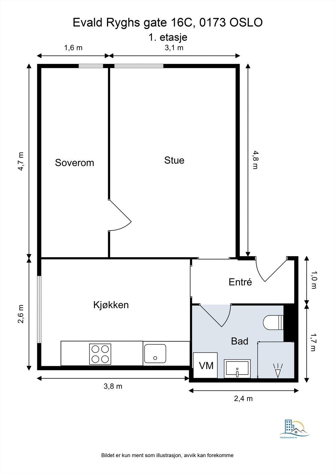 Planskisse. Galleribilde