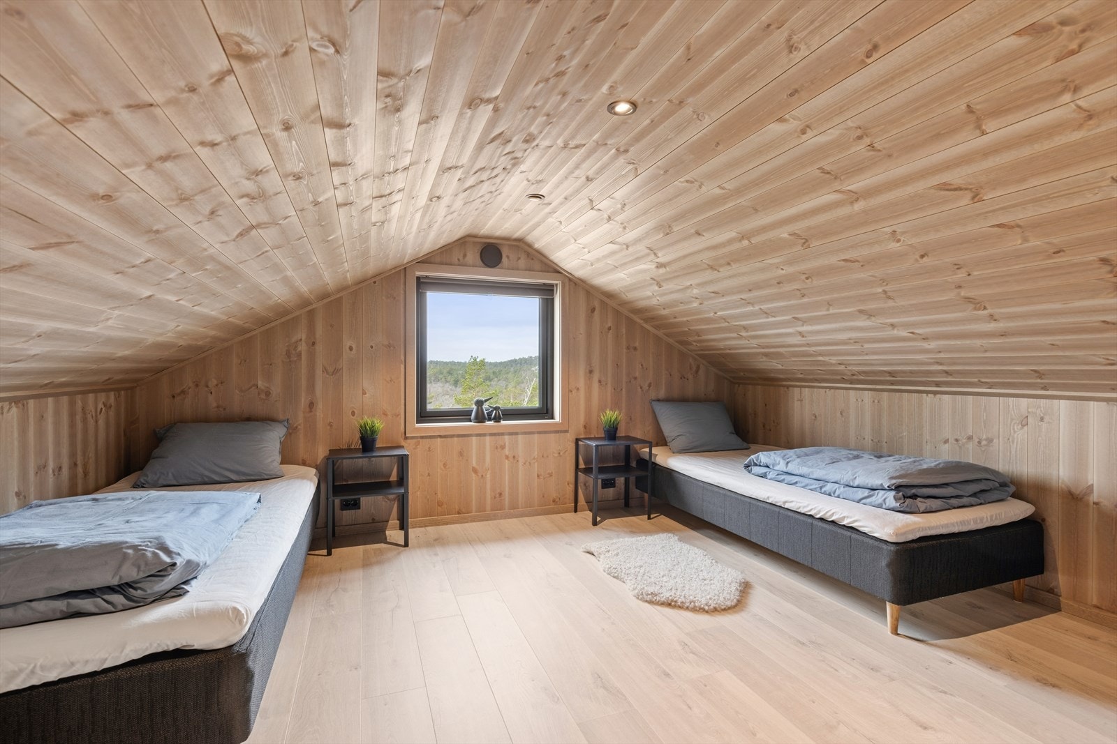 Her er det god plass til ekstra soveplasser for overnattingsgjester. Galleribilde