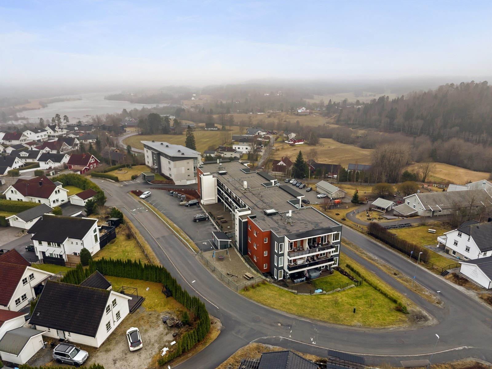 Dronefoto Galleribilde