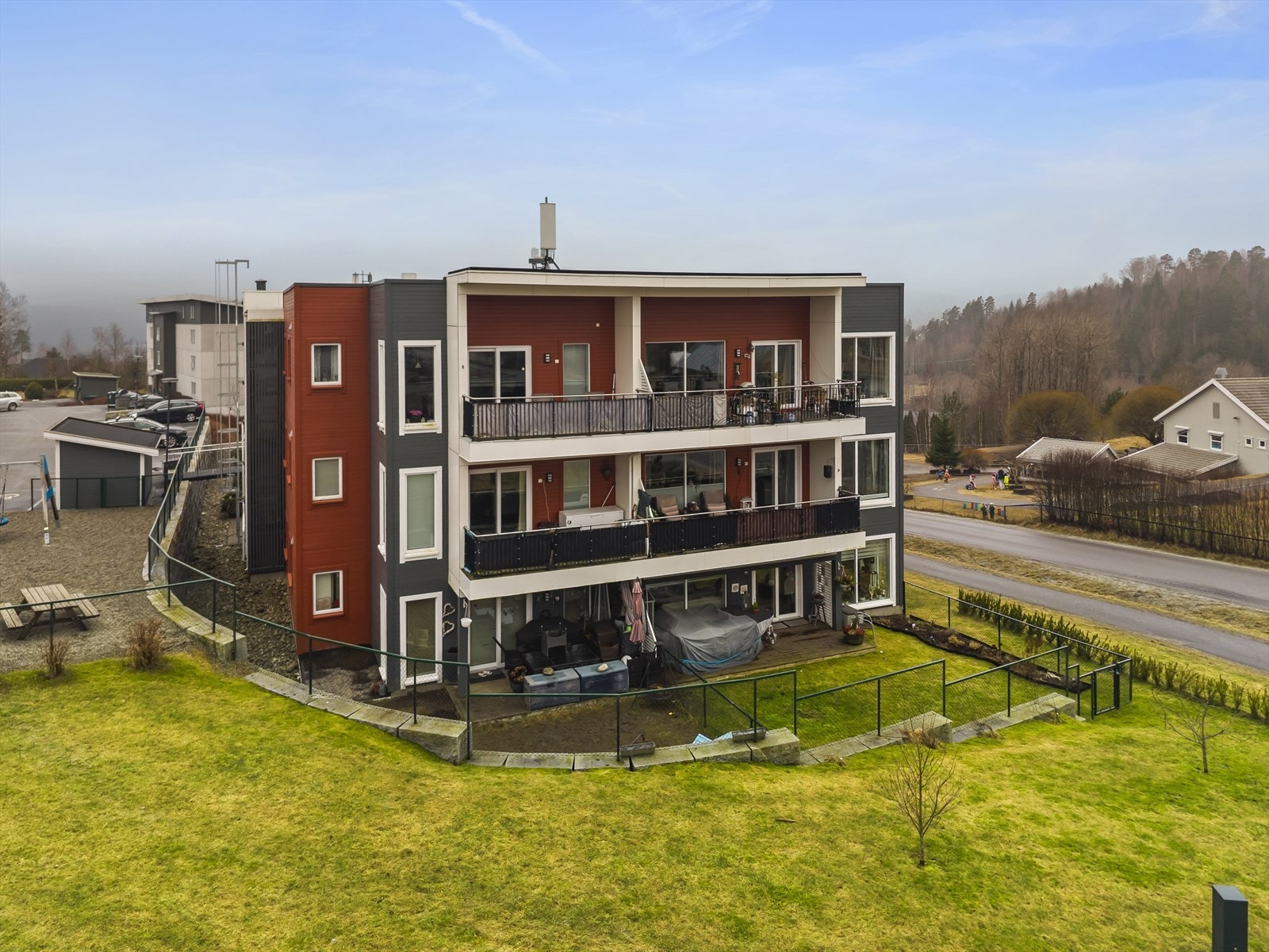 Dronefoto Galleribilde