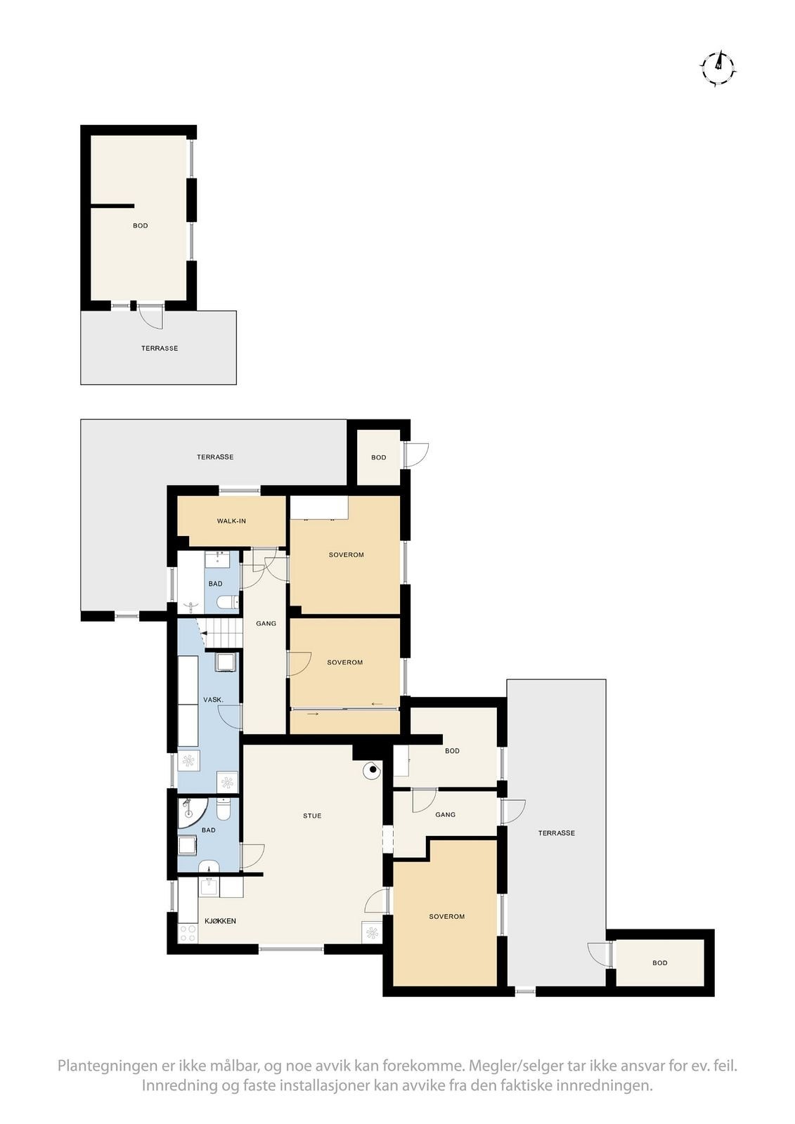 Plantegning. Galleribilde