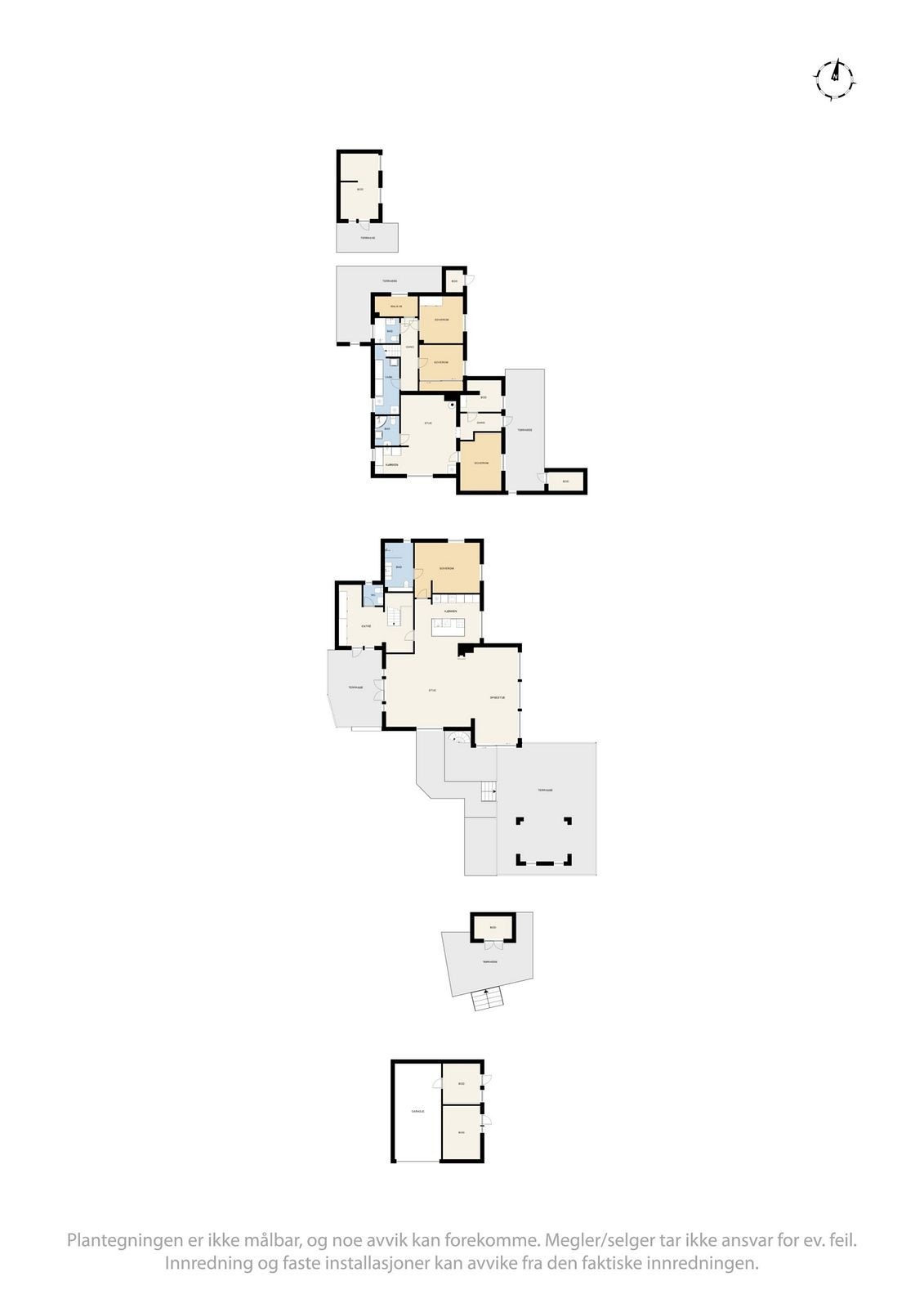 Plantegning. Galleribilde