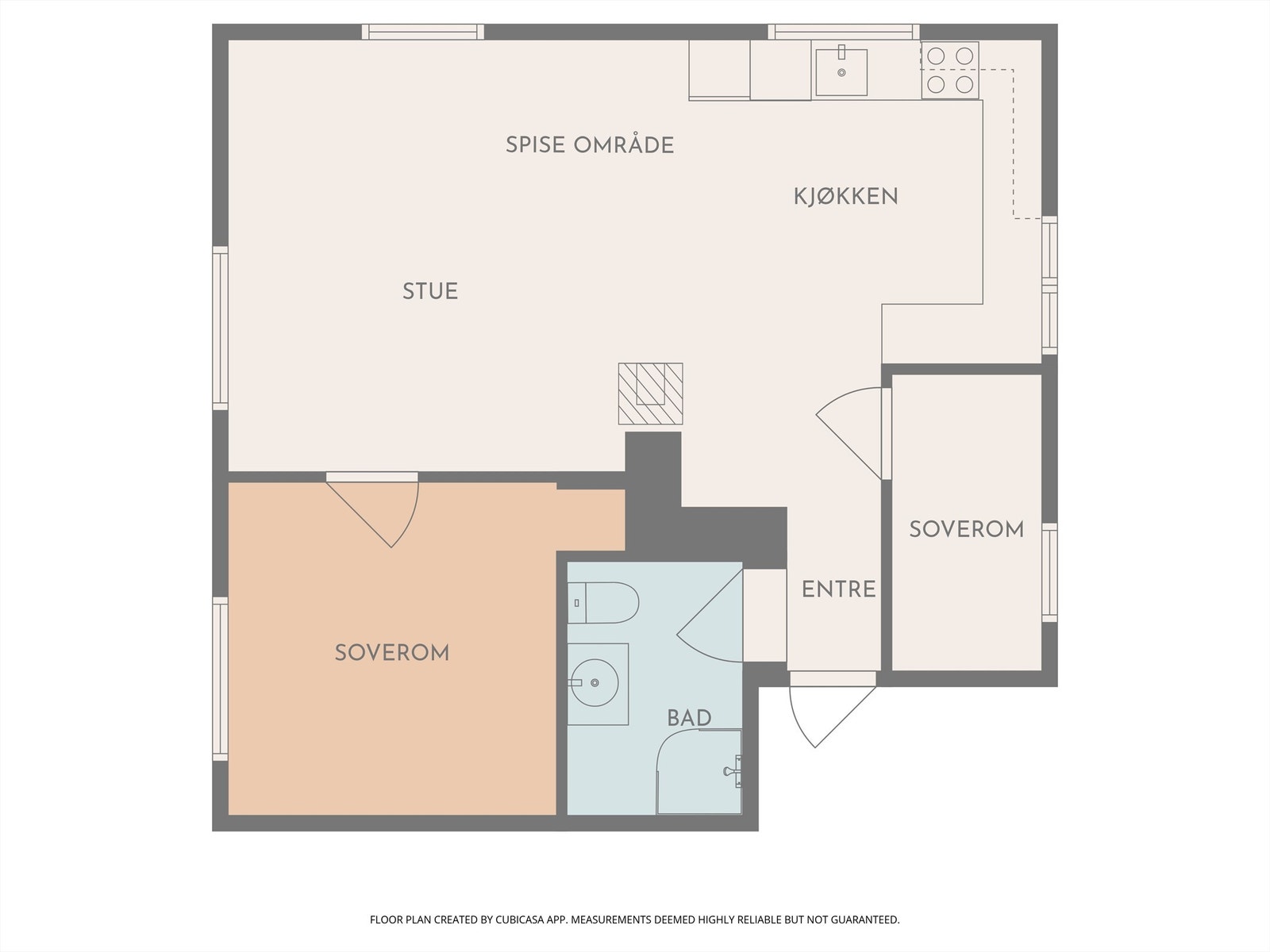 Plantegning Heibergs gate 1B Galleribilde