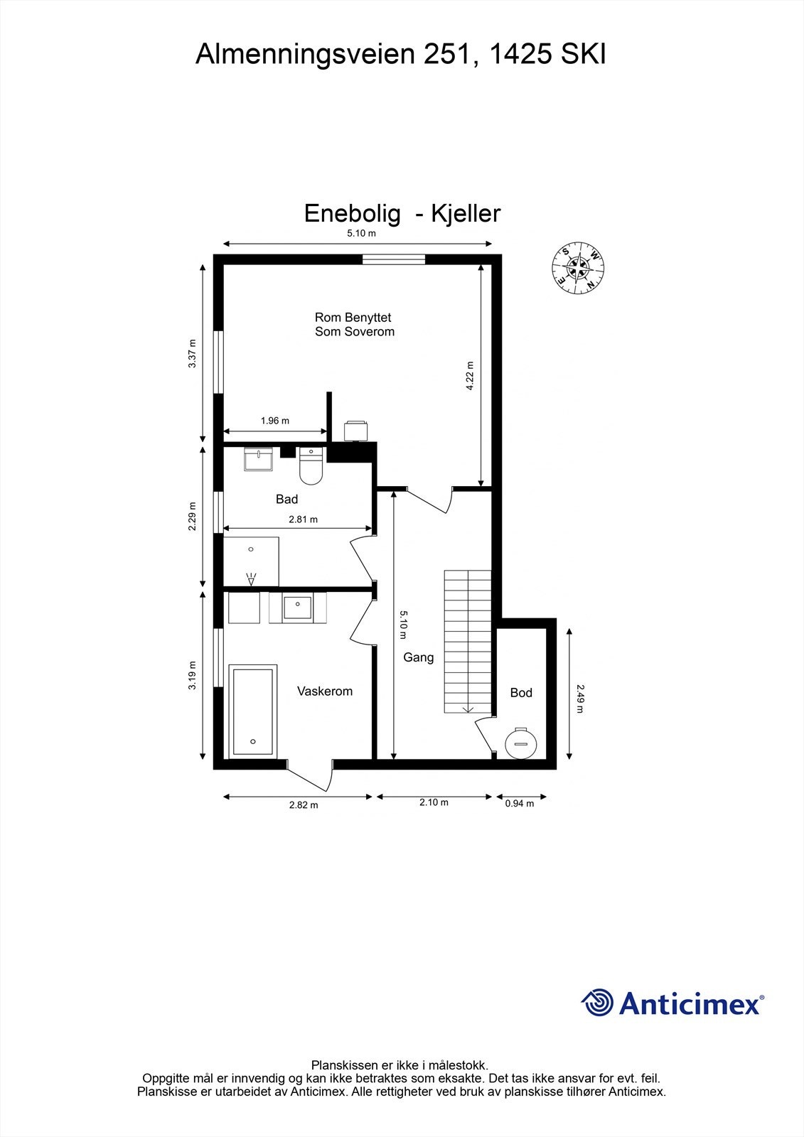 Plantegning - Kjeller Galleribilde