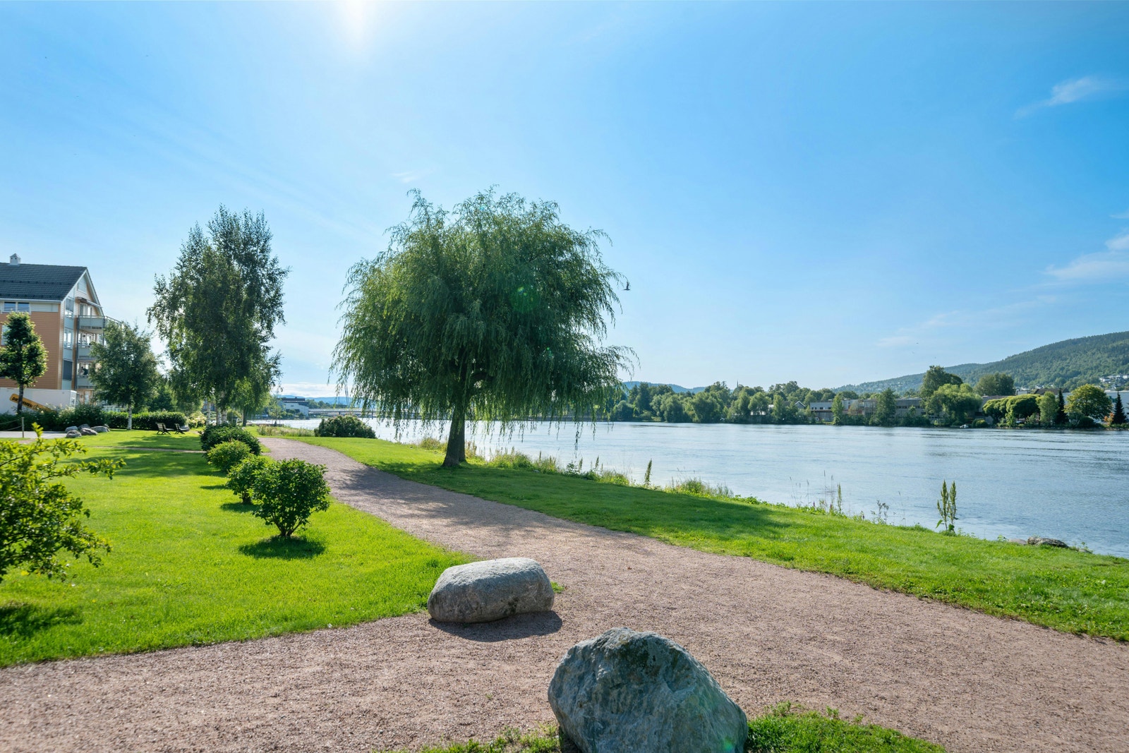 Nydelige promenadstrøk Galleribilde