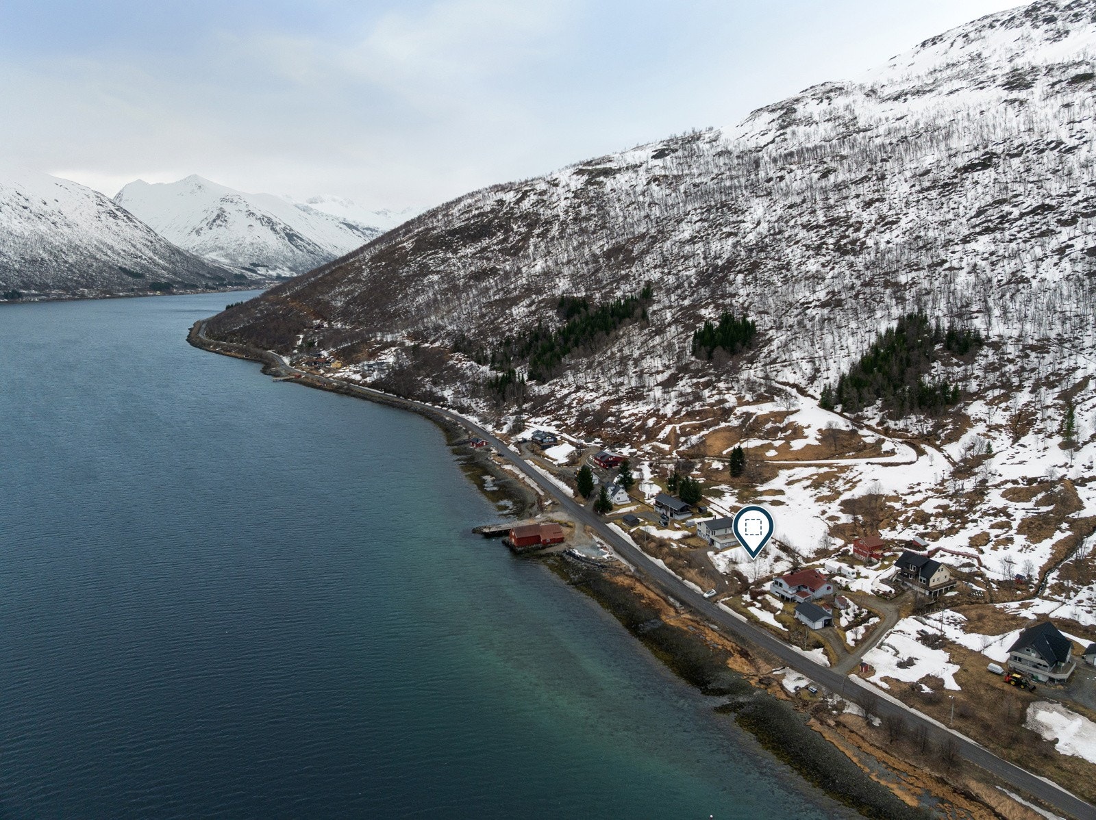 Flott beliggenhet med nydelig utsikt.