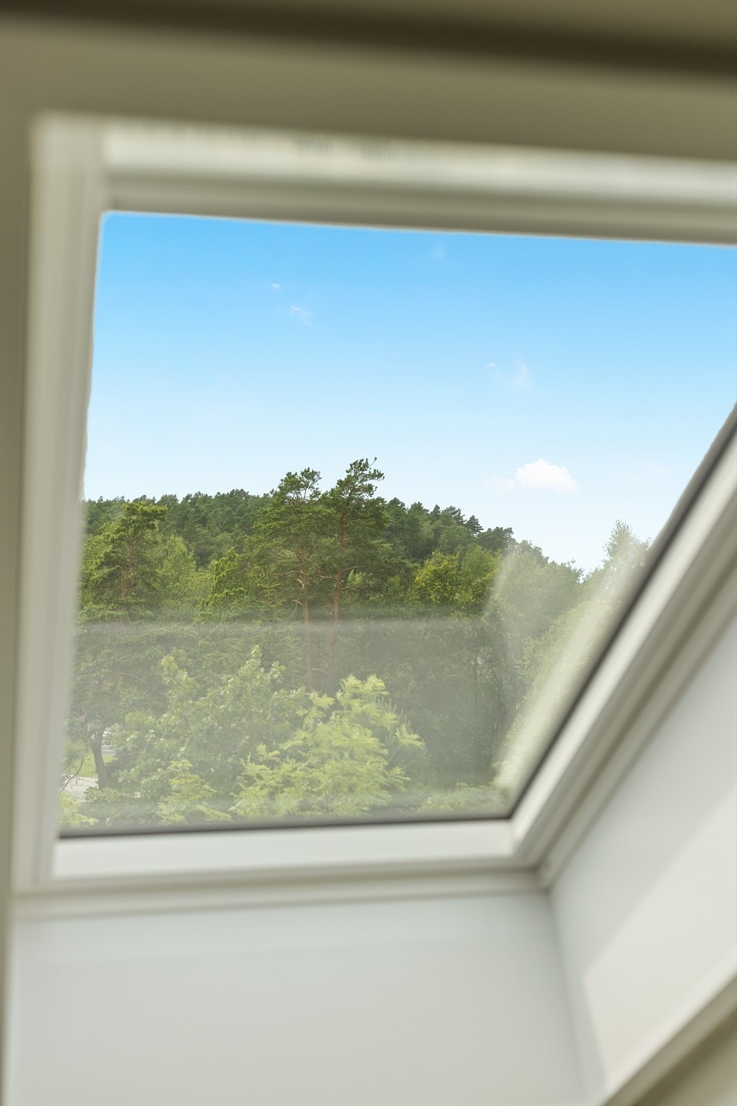 Utsikt mot landlige omgivelser Galleribilde