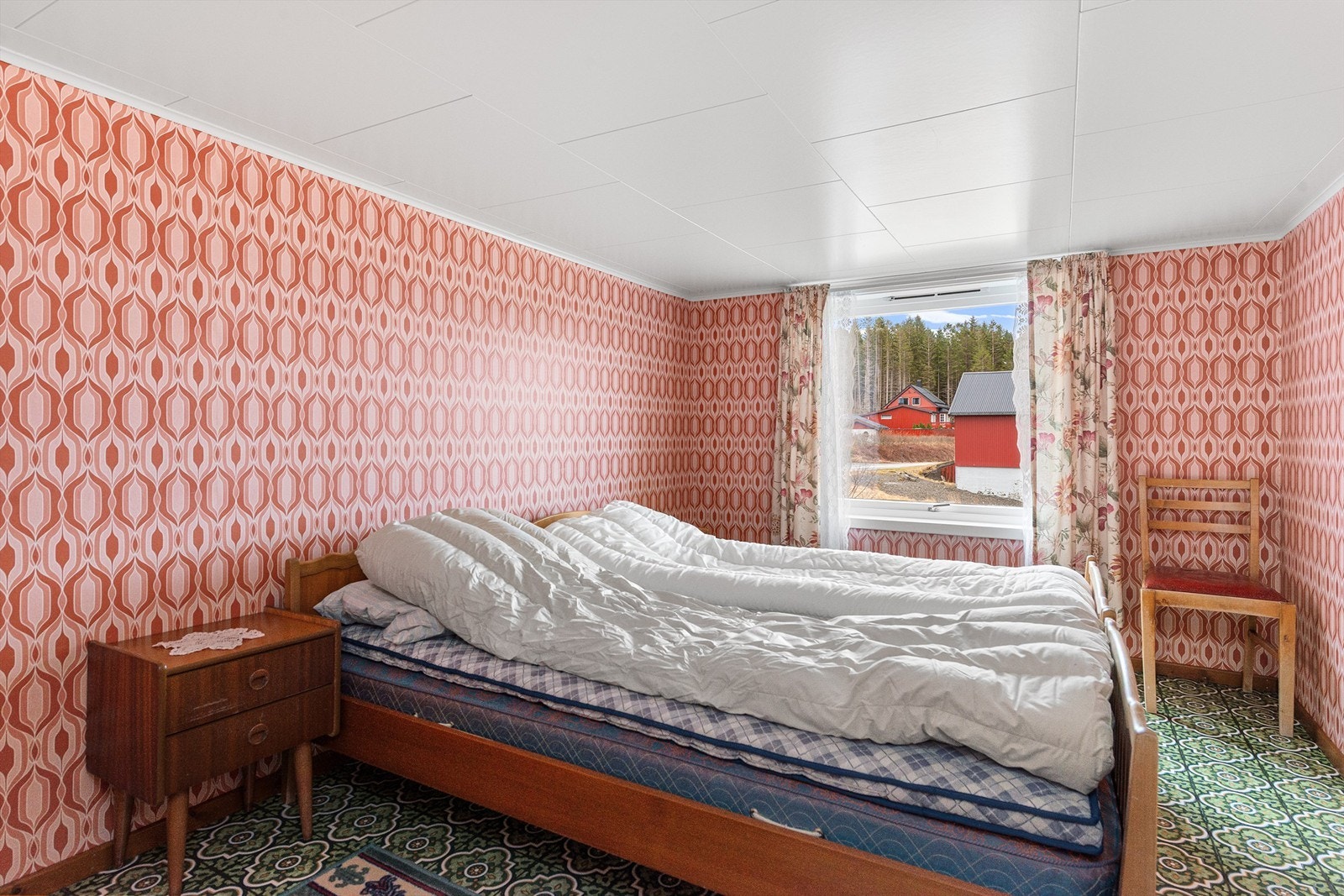 Soverom på loft Galleribilde