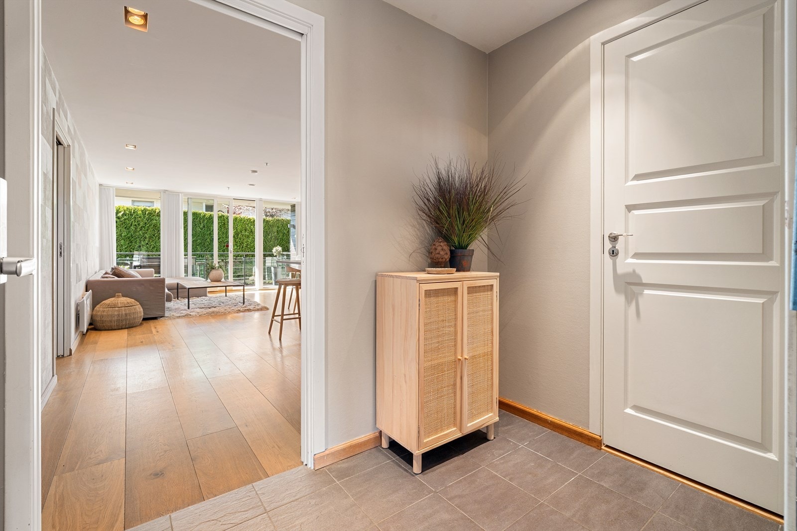 Entré som gir et innbydende førsteinntrykk. Galleribilde