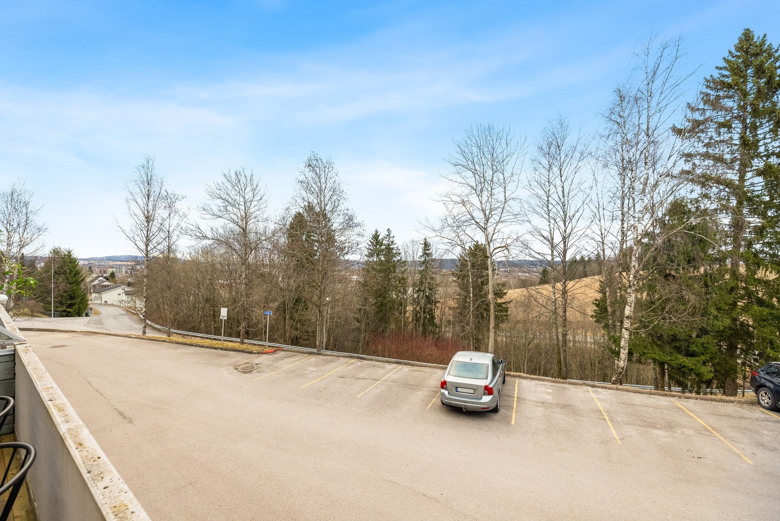 Utsikten fra balkongen. Galleribilde