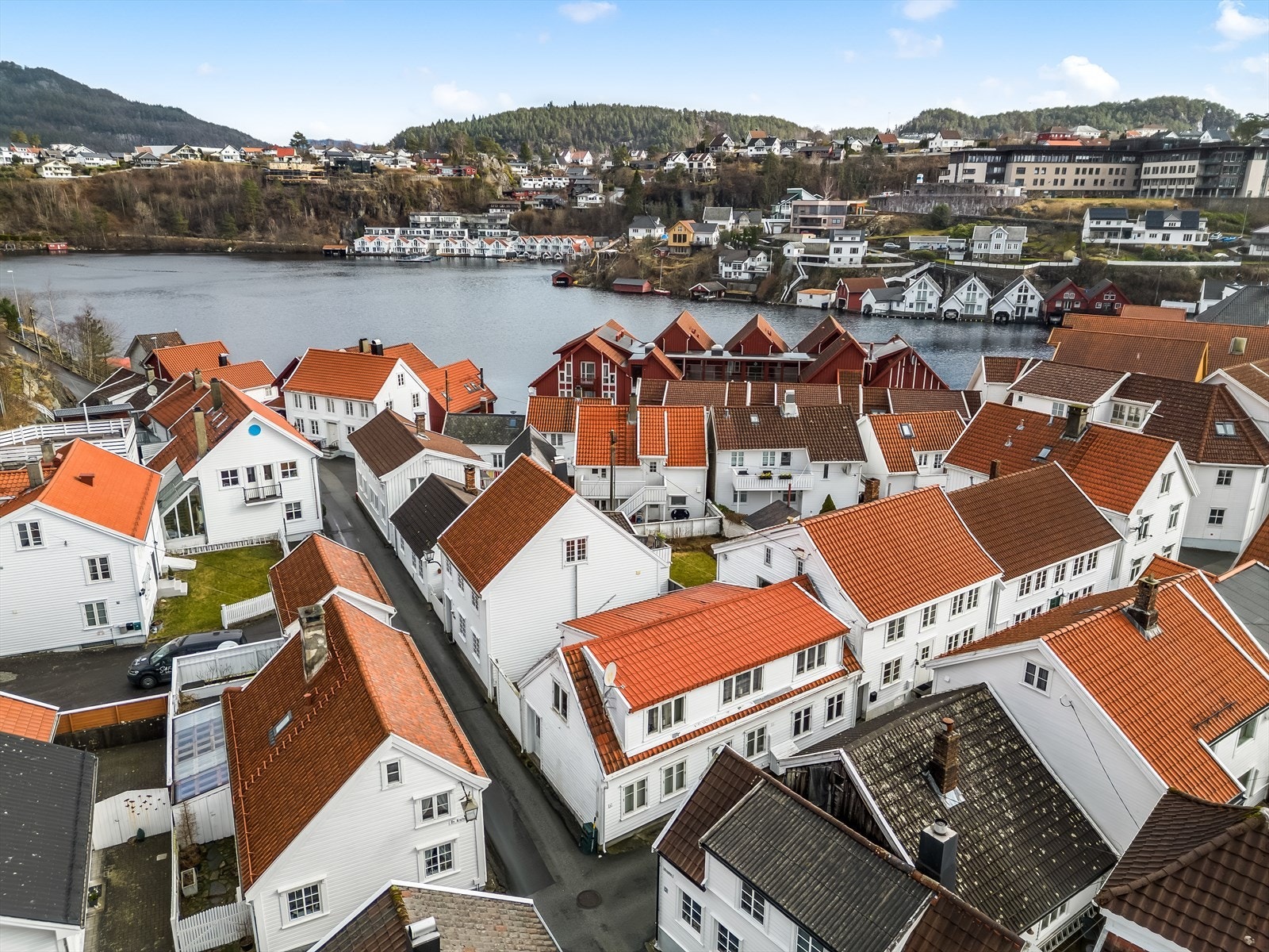 Dronefoto Galleribilde