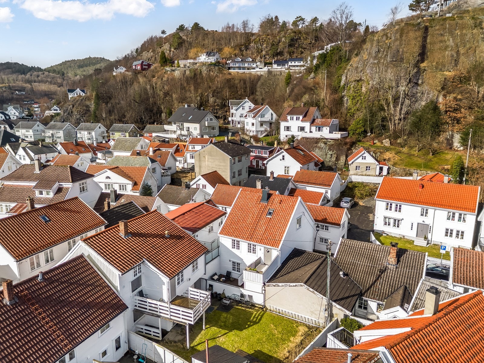 Dronefoto Galleribilde