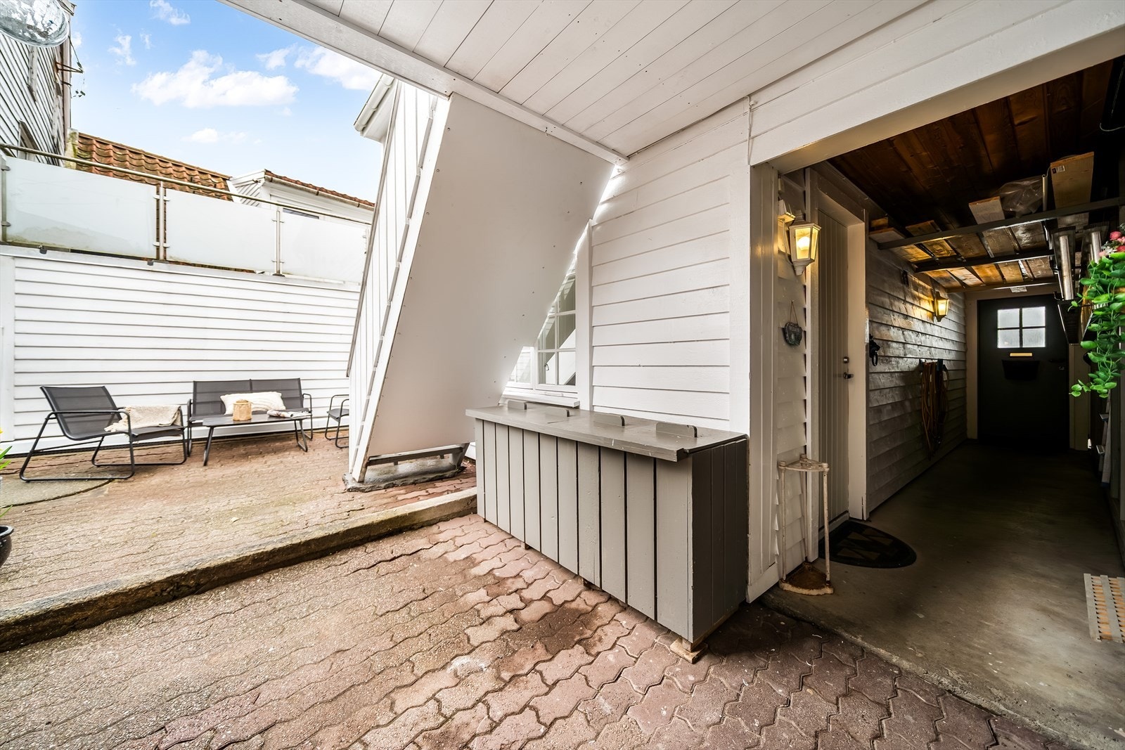 Uteområdet av god størrelse Galleribilde